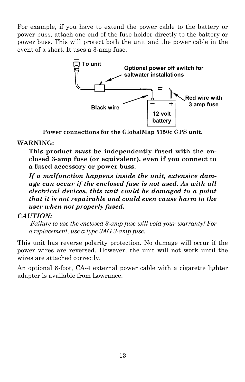 Lowrance electronic 5150C User Manual | Page 19 / 140