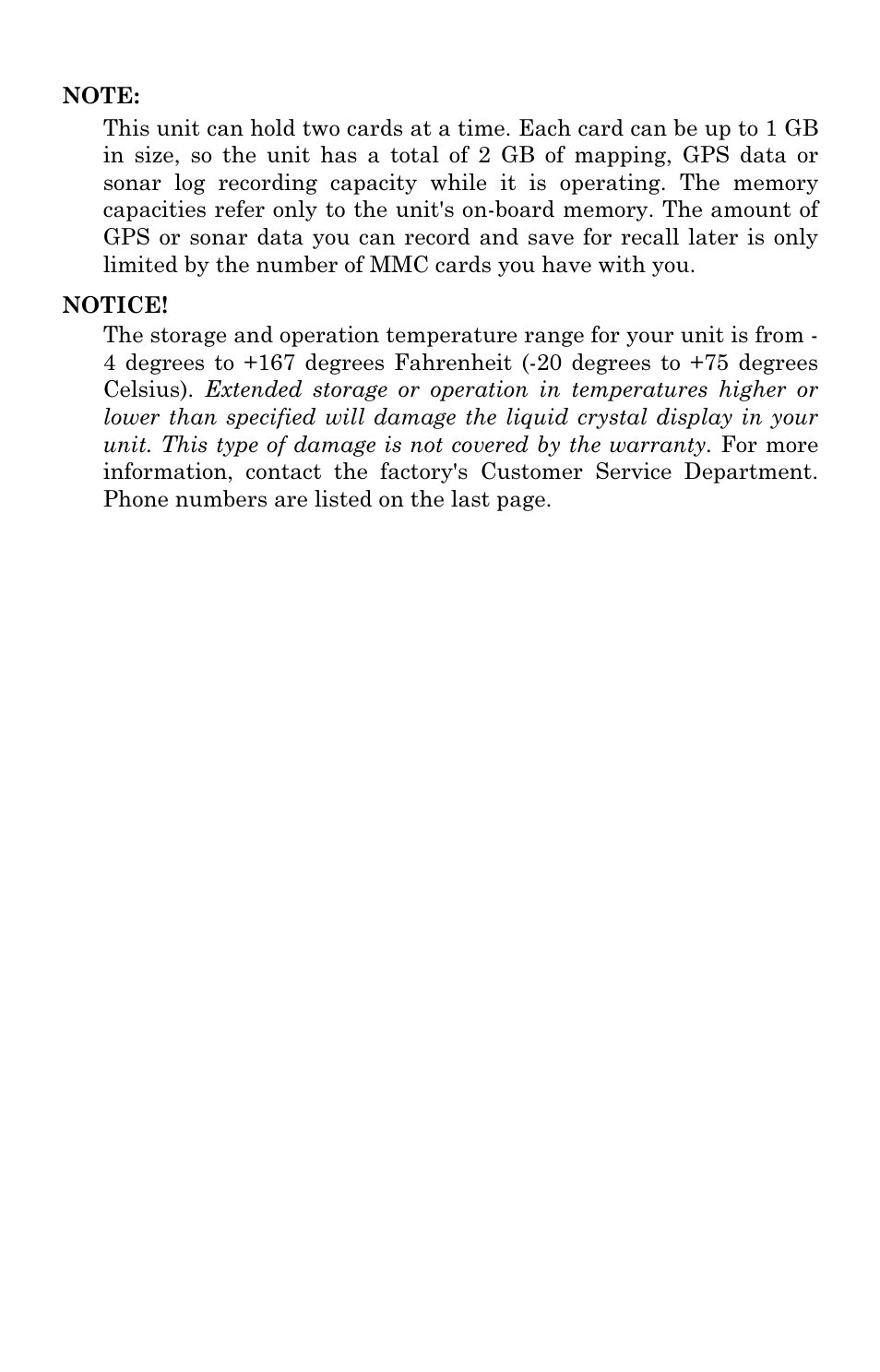 Lowrance electronic LCX-17M User Manual | Page 13 / 204