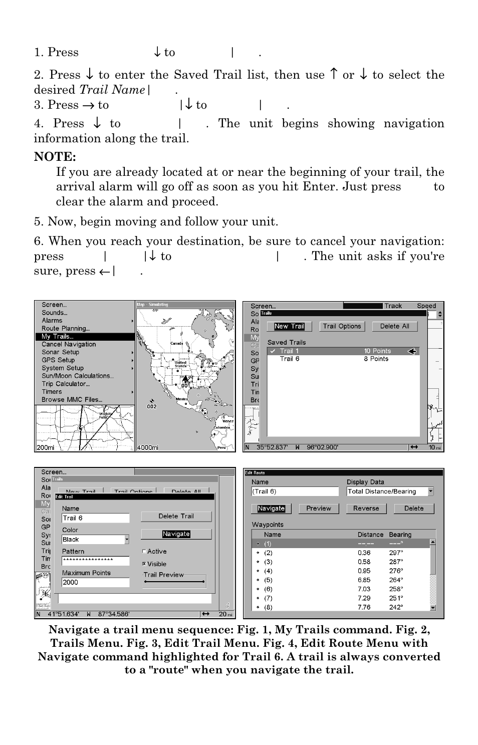 Lowrance electronic LCX-17M User Manual | Page 132 / 204