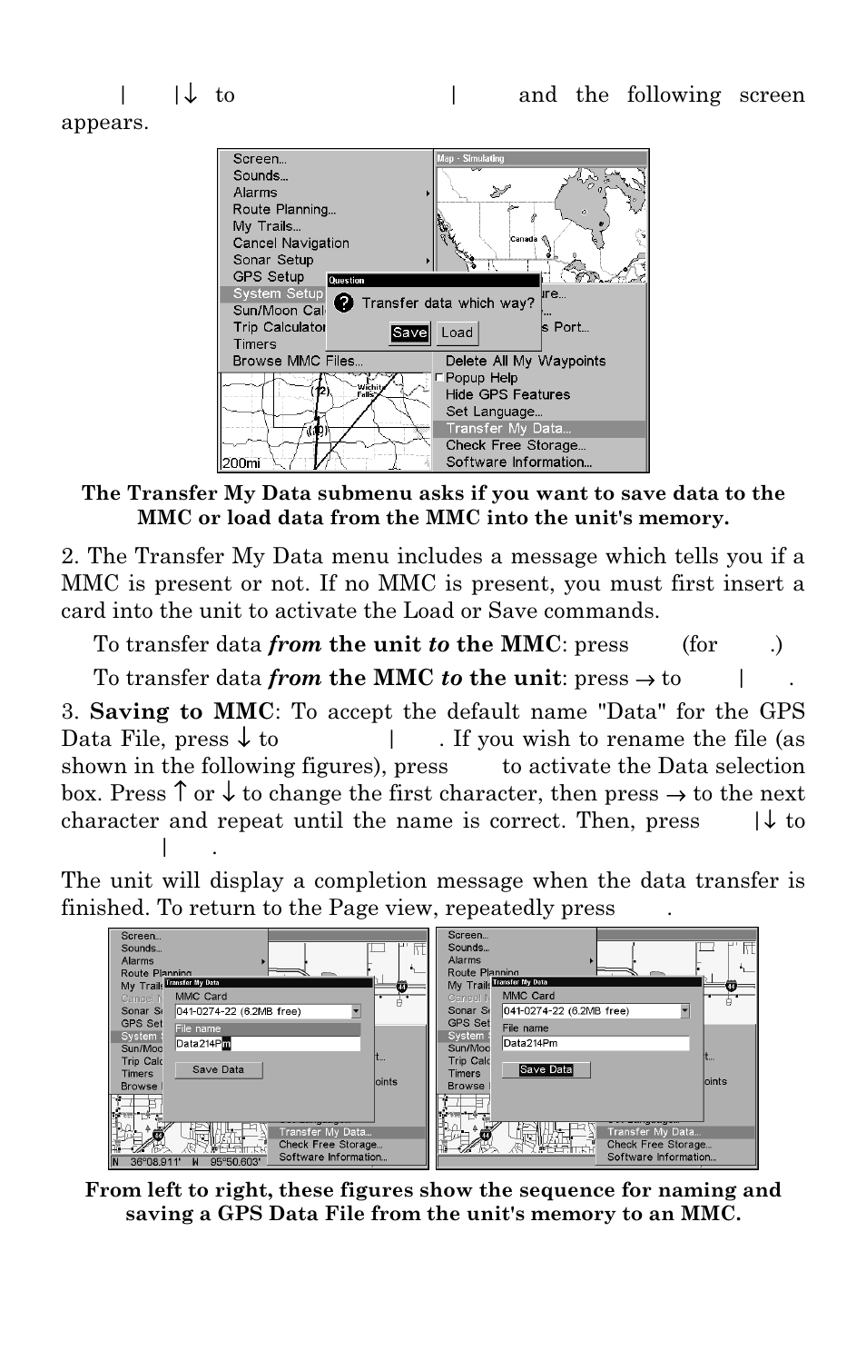 Lowrance electronic LCX-17M User Manual | Page 135 / 204