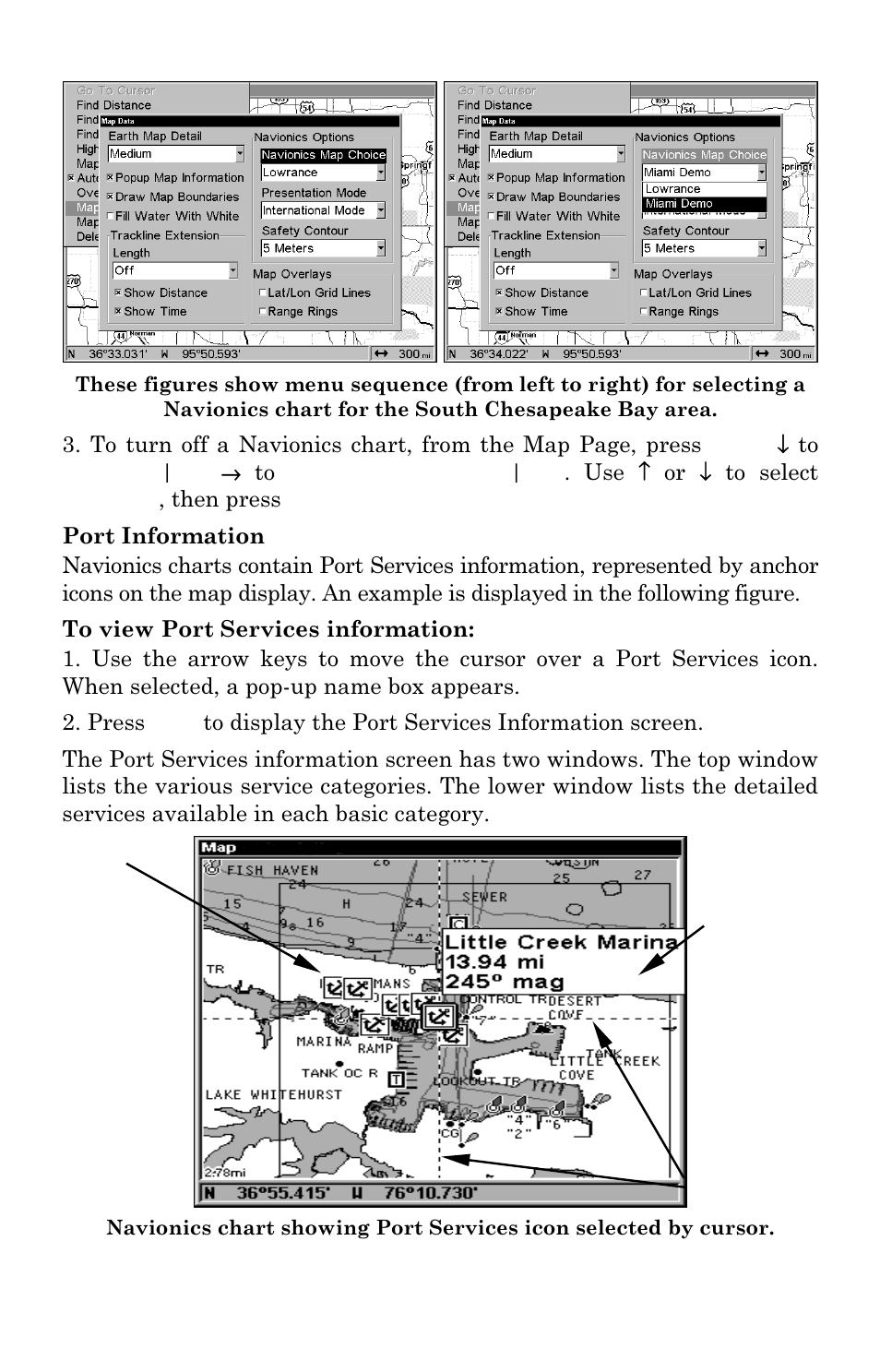 Lowrance electronic LCX-17M User Manual | Page 163 / 204