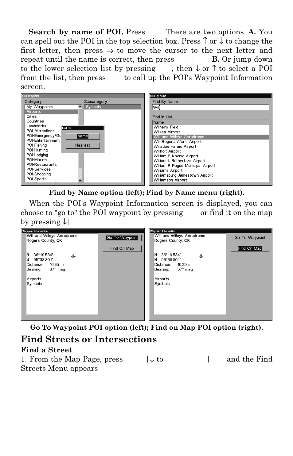 Lowrance electronic LCX-17M User Manual | Page 184 / 204