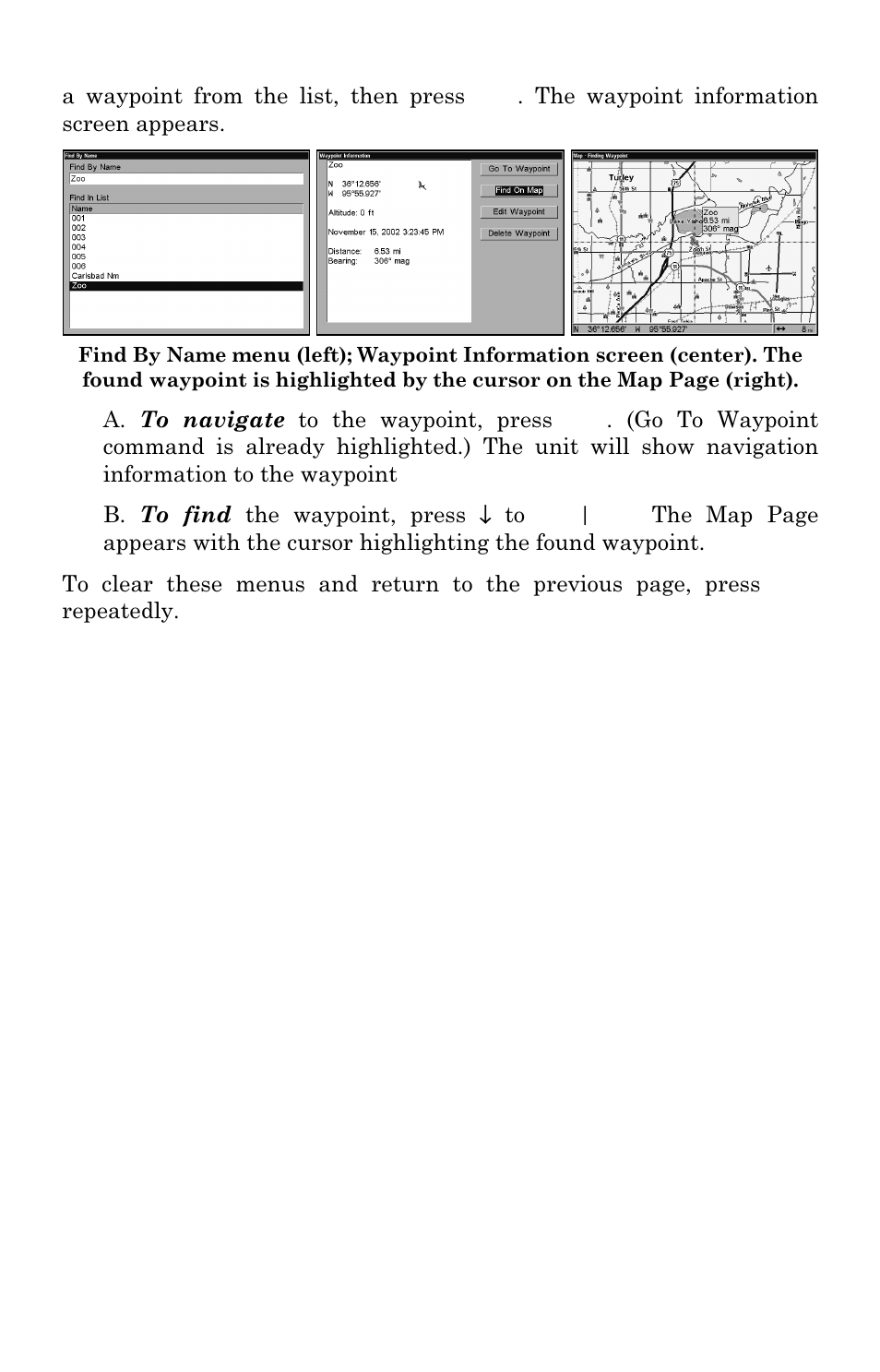 Lowrance electronic LCX-17M User Manual | Page 190 / 204