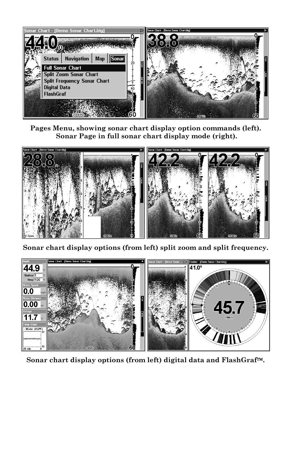 Lowrance electronic LCX-17M User Manual | Page 61 / 204