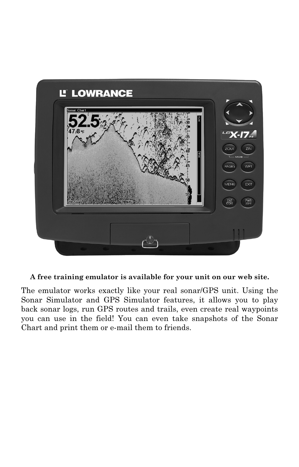 Lowrance electronic LCX-17M User Manual | Page 68 / 204