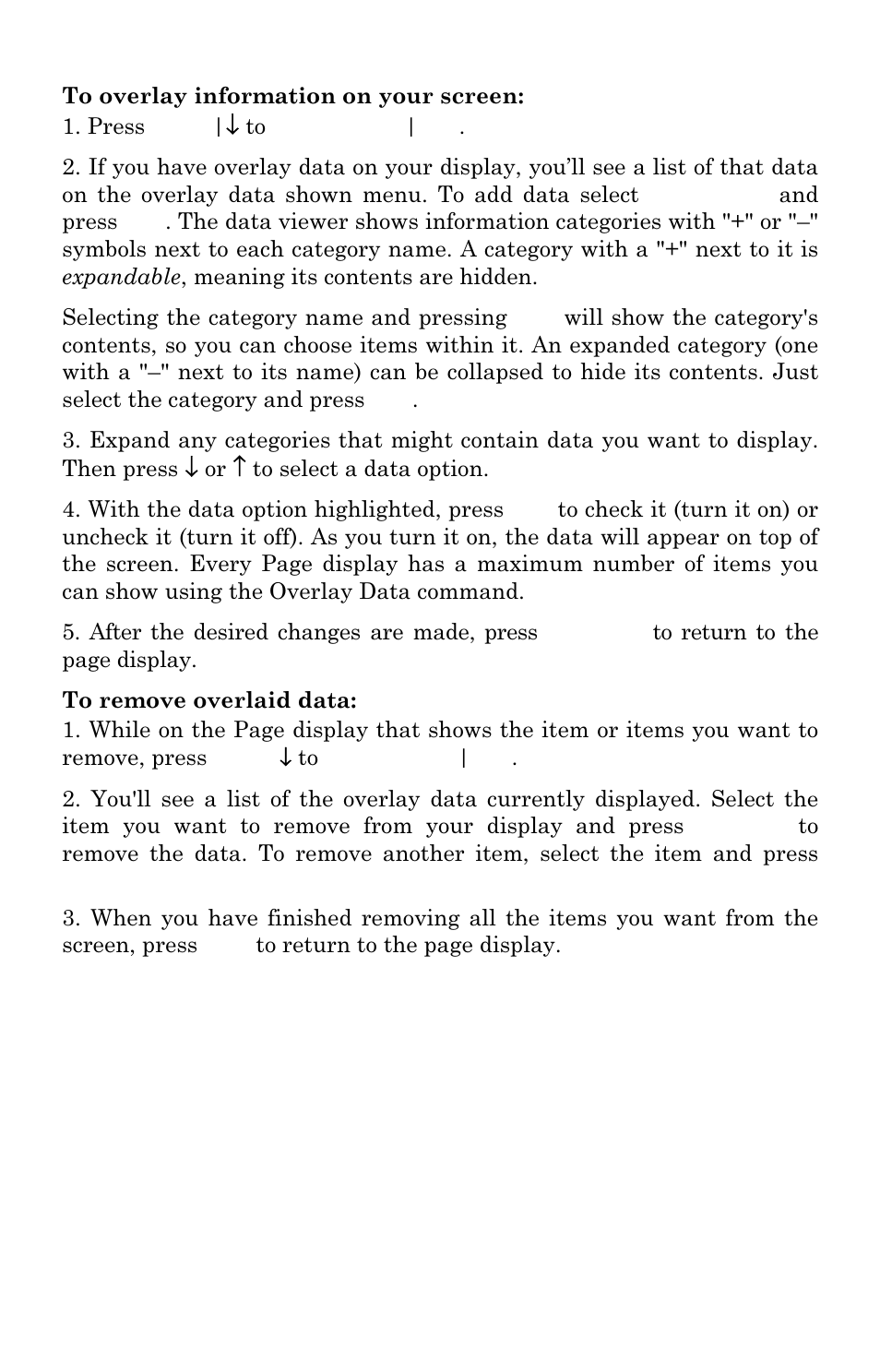 Lowrance electronic LCX-17M User Manual | Page 84 / 204