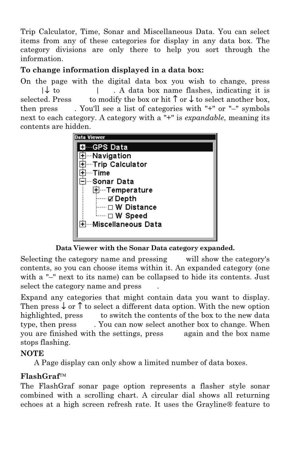 Lowrance electronic LCX-17M User Manual | Page 95 / 204