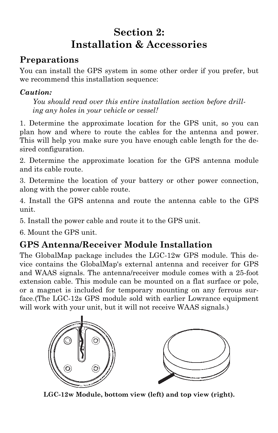 Lowrance electronic GlobalMap 5000C User Manual | Page 17 / 128