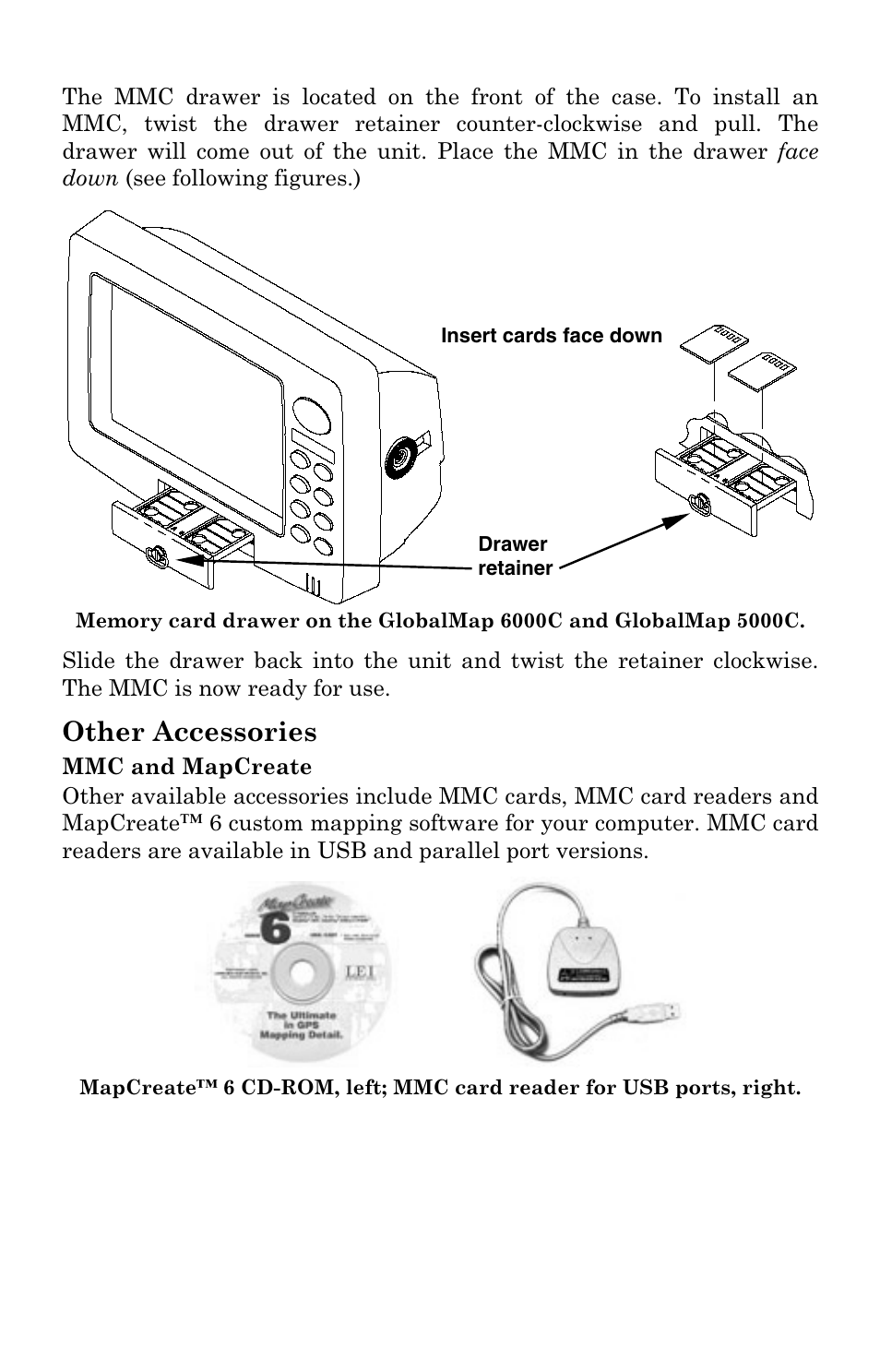 Other accessories | Lowrance electronic GlobalMap 5000C User Manual | Page 24 / 128