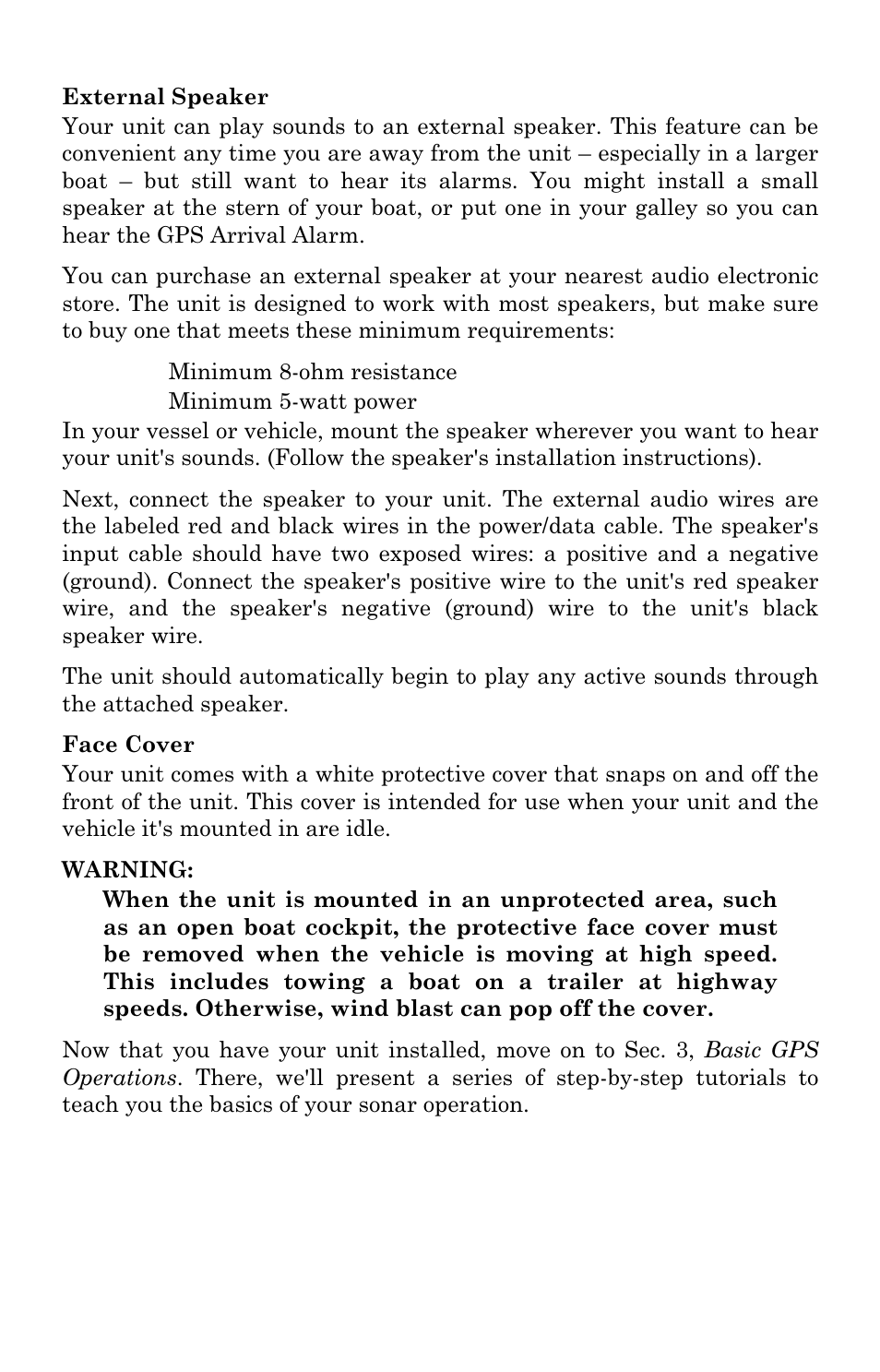 Lowrance electronic GlobalMap 5000C User Manual | Page 25 / 128