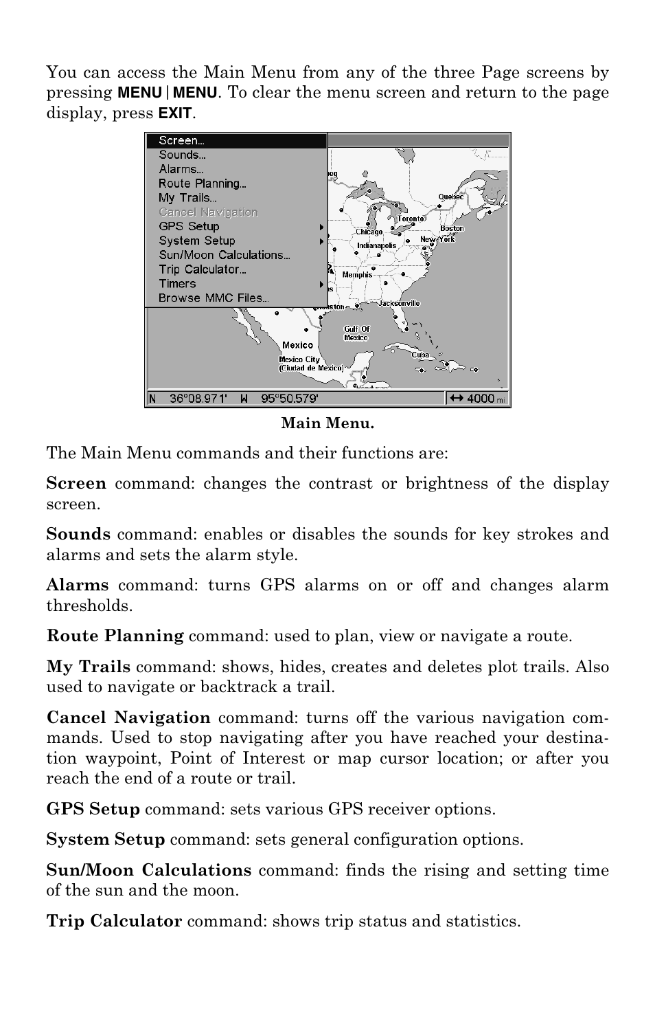 Lowrance electronic GlobalMap 5000C User Manual | Page 29 / 128