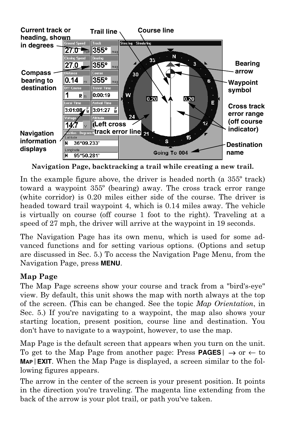 Lowrance electronic GlobalMap 5000C User Manual | Page 34 / 128