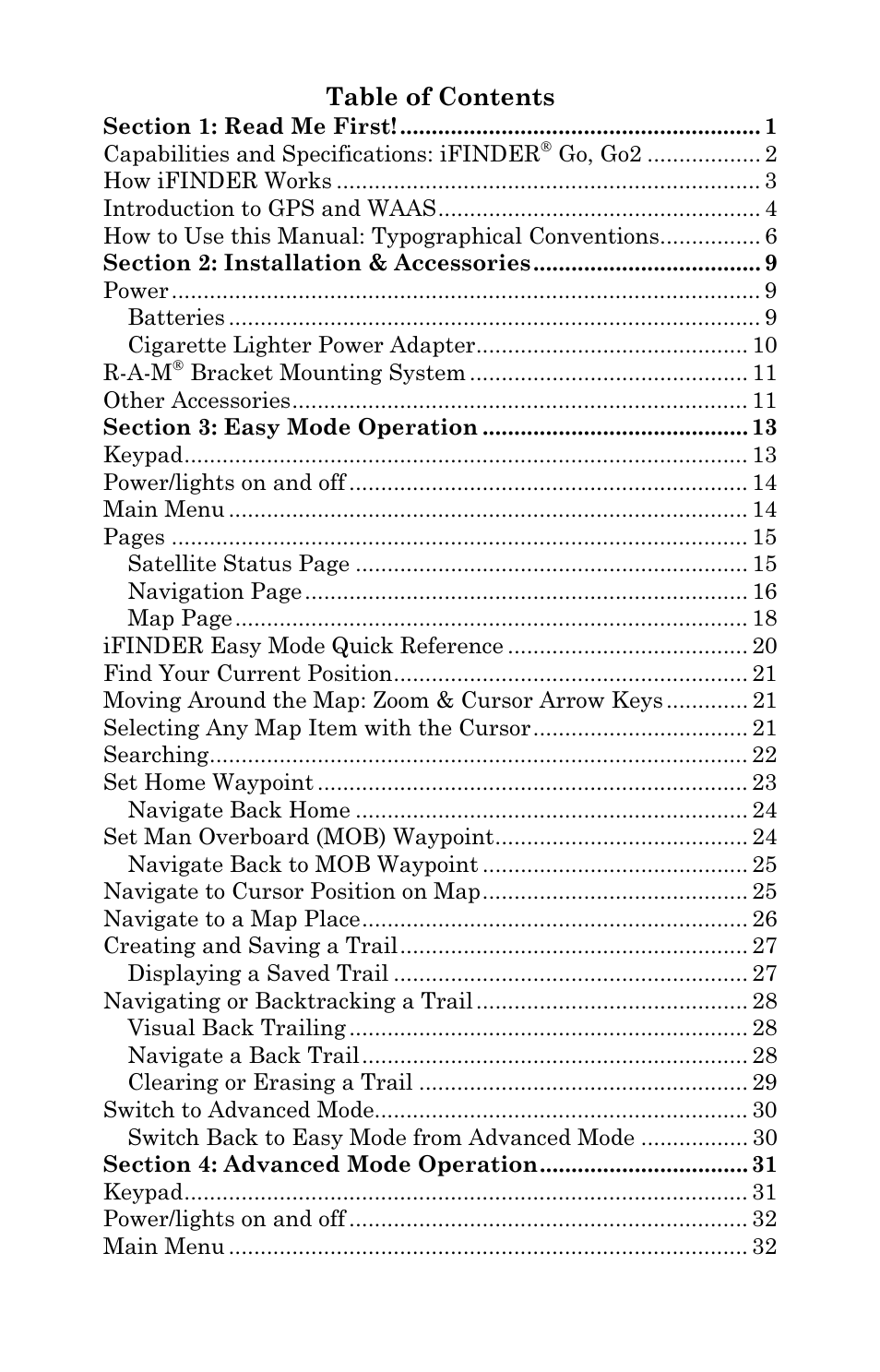 Lowrance electronic iFINDER GO User Manual | Page 3 / 92