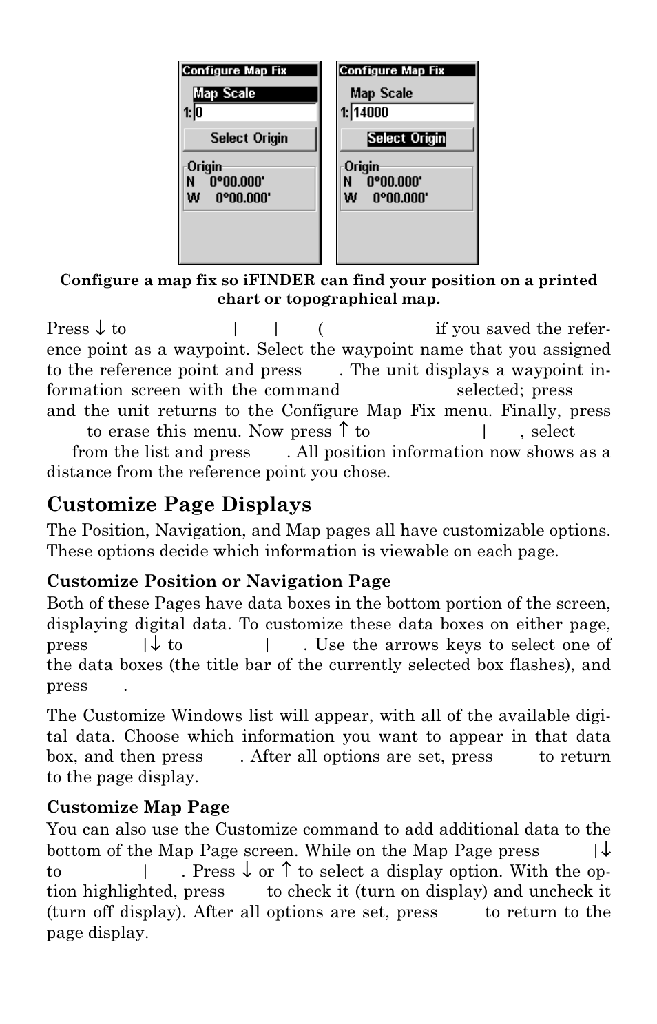 Customize page displays | Lowrance electronic iFINDER GO User Manual | Page 66 / 92