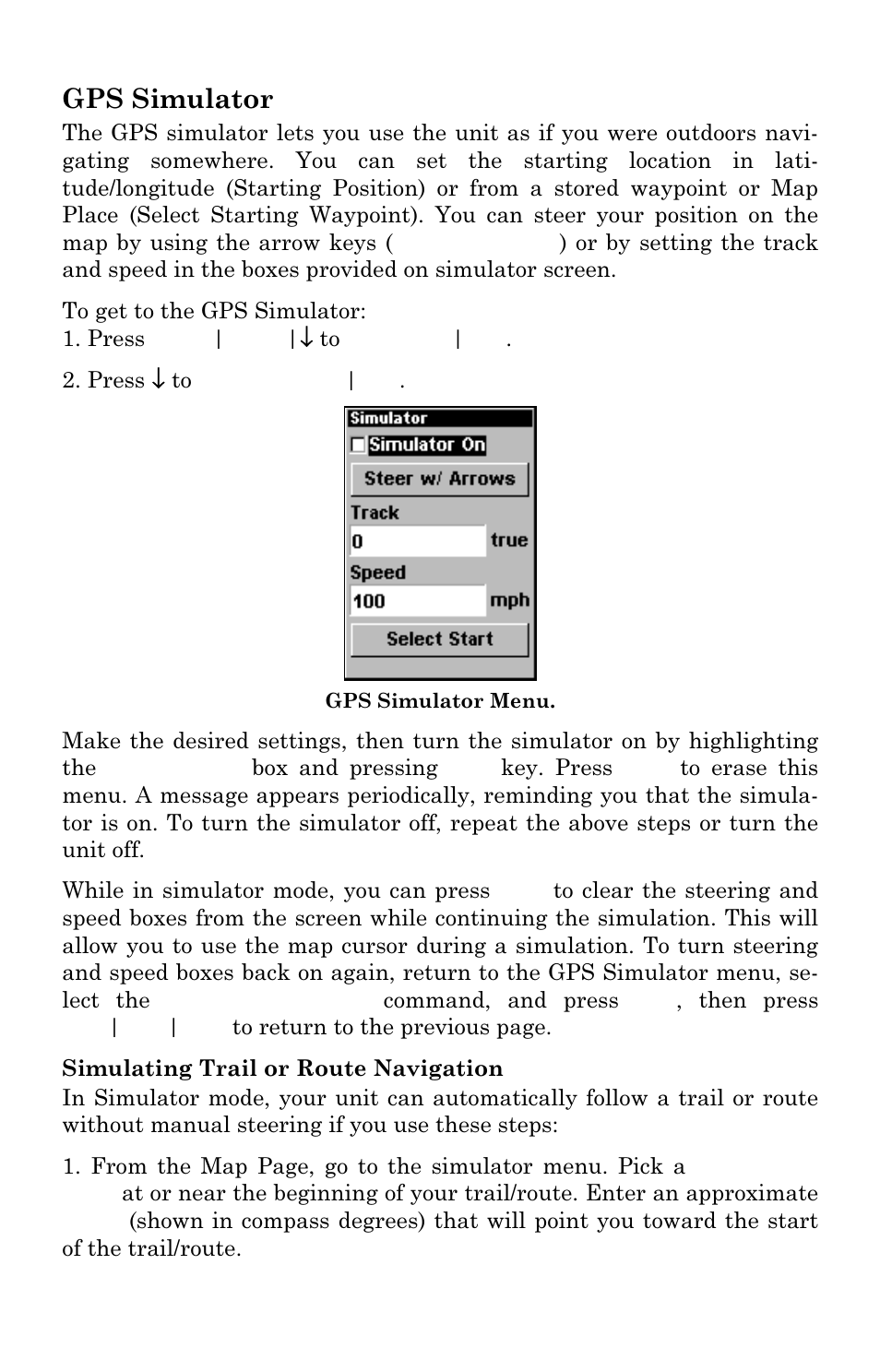 Gps simulator | Lowrance electronic iFINDER GO User Manual | Page 67 / 92