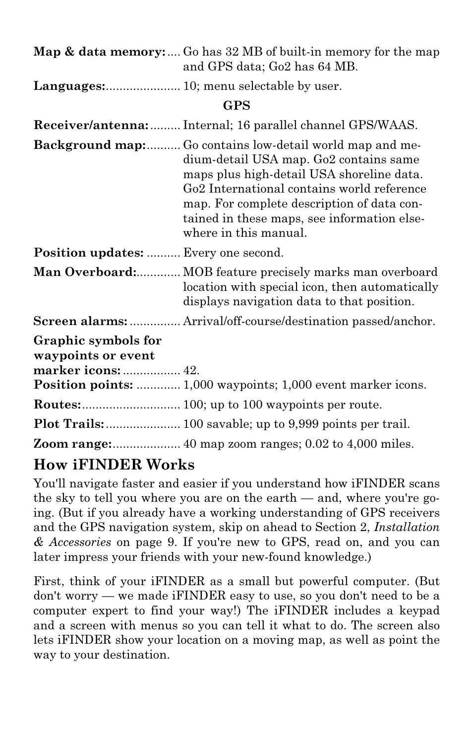 How ifinder works | Lowrance electronic iFINDER GO User Manual | Page 9 / 92