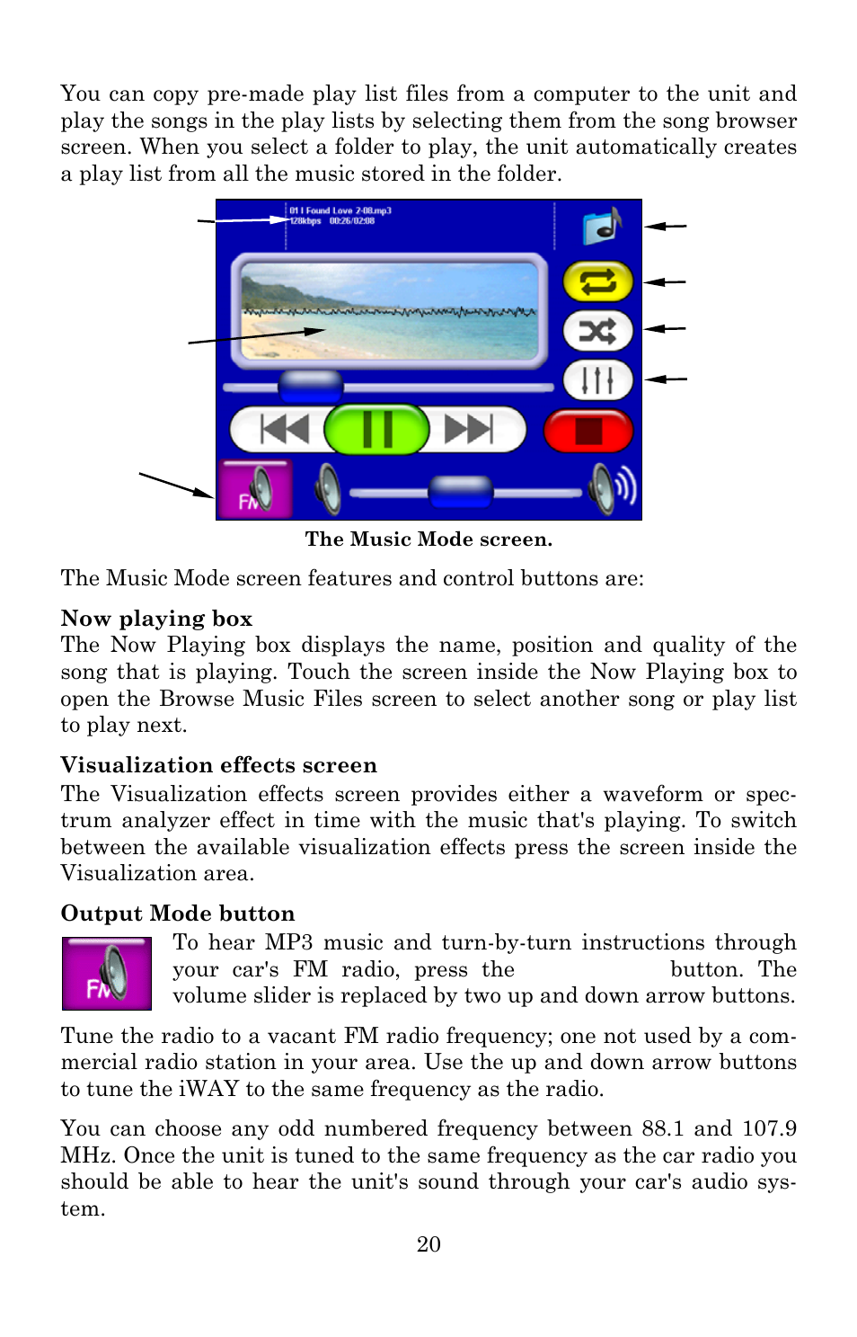 Lowrance electronic iWAY 600C User Manual | Page 26 / 92
