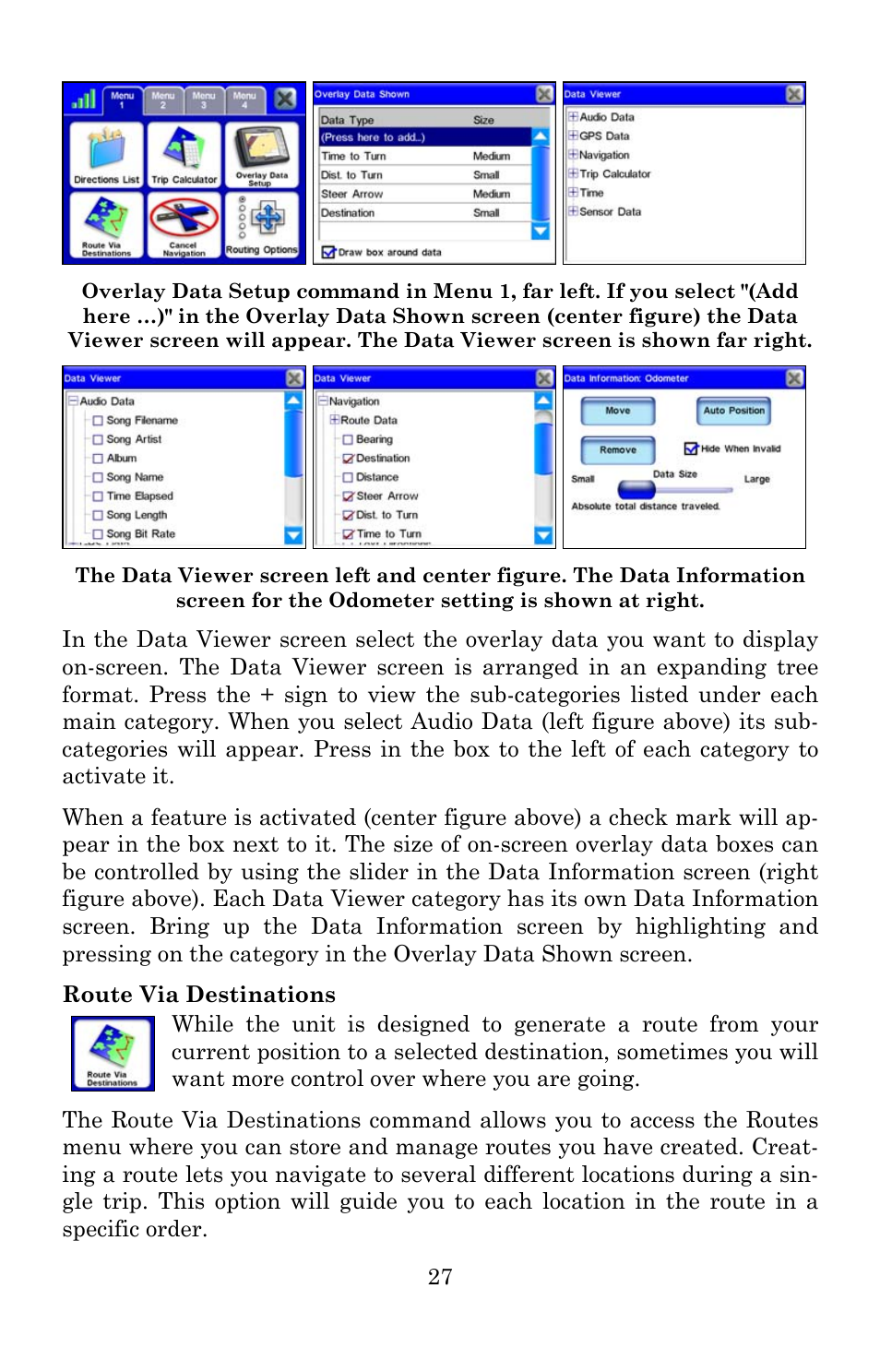 Lowrance electronic iWAY 600C User Manual | Page 33 / 92