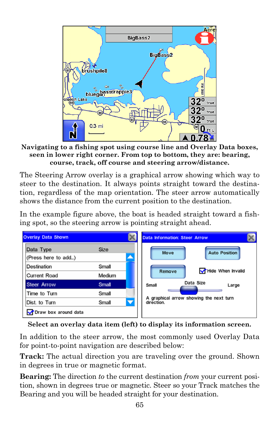 Lowrance electronic iWAY 600C User Manual | Page 71 / 92