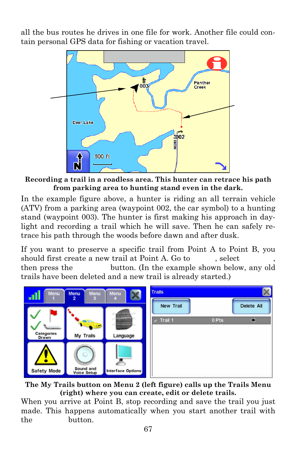 Lowrance electronic iWAY 600C User Manual | Page 73 / 92