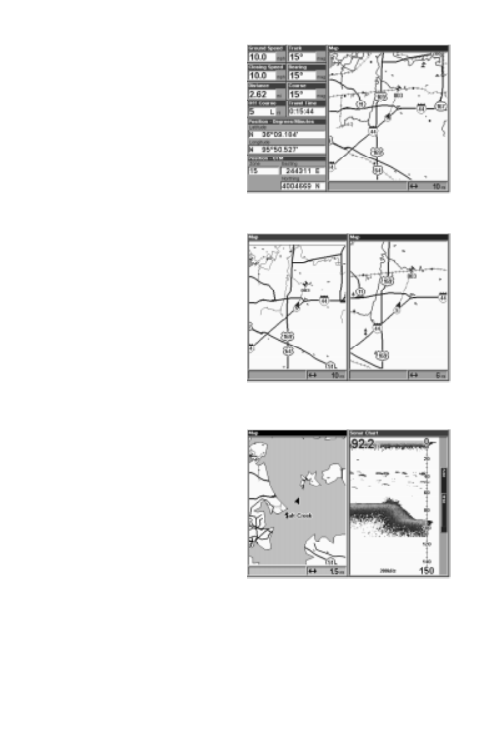 Lowrance electronic LCX-15 MT User Manual | Page 40 / 76