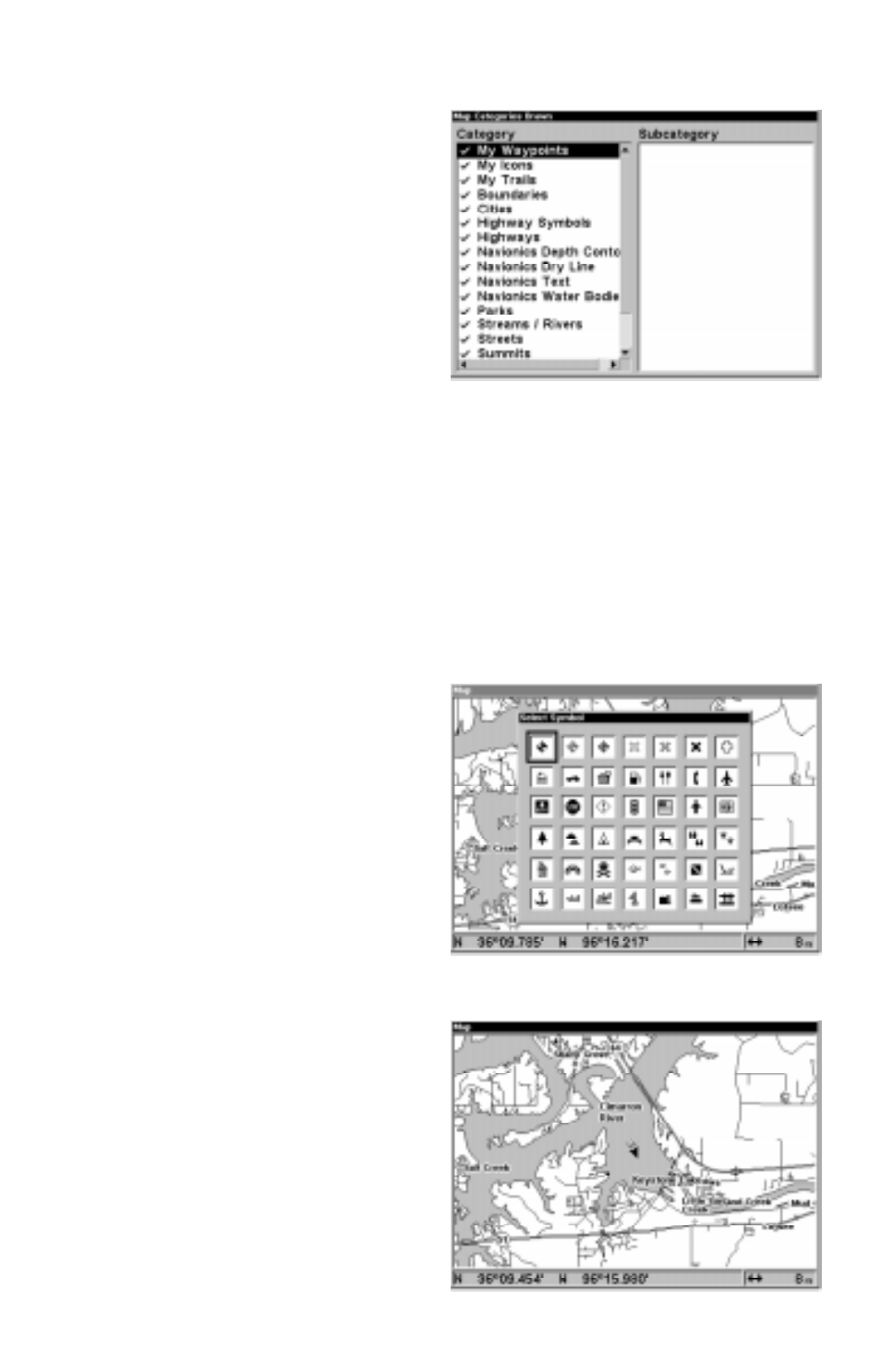 Lowrance electronic LCX-15 MT User Manual | Page 44 / 76