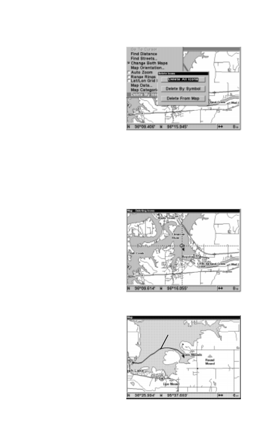 Lowrance electronic LCX-15 MT User Manual | Page 45 / 76