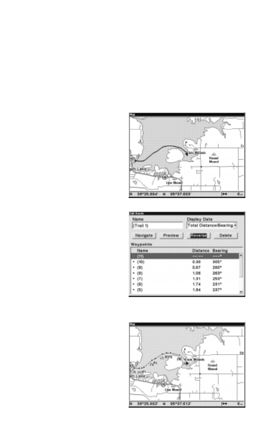 Lowrance electronic LCX-15 MT User Manual | Page 47 / 76