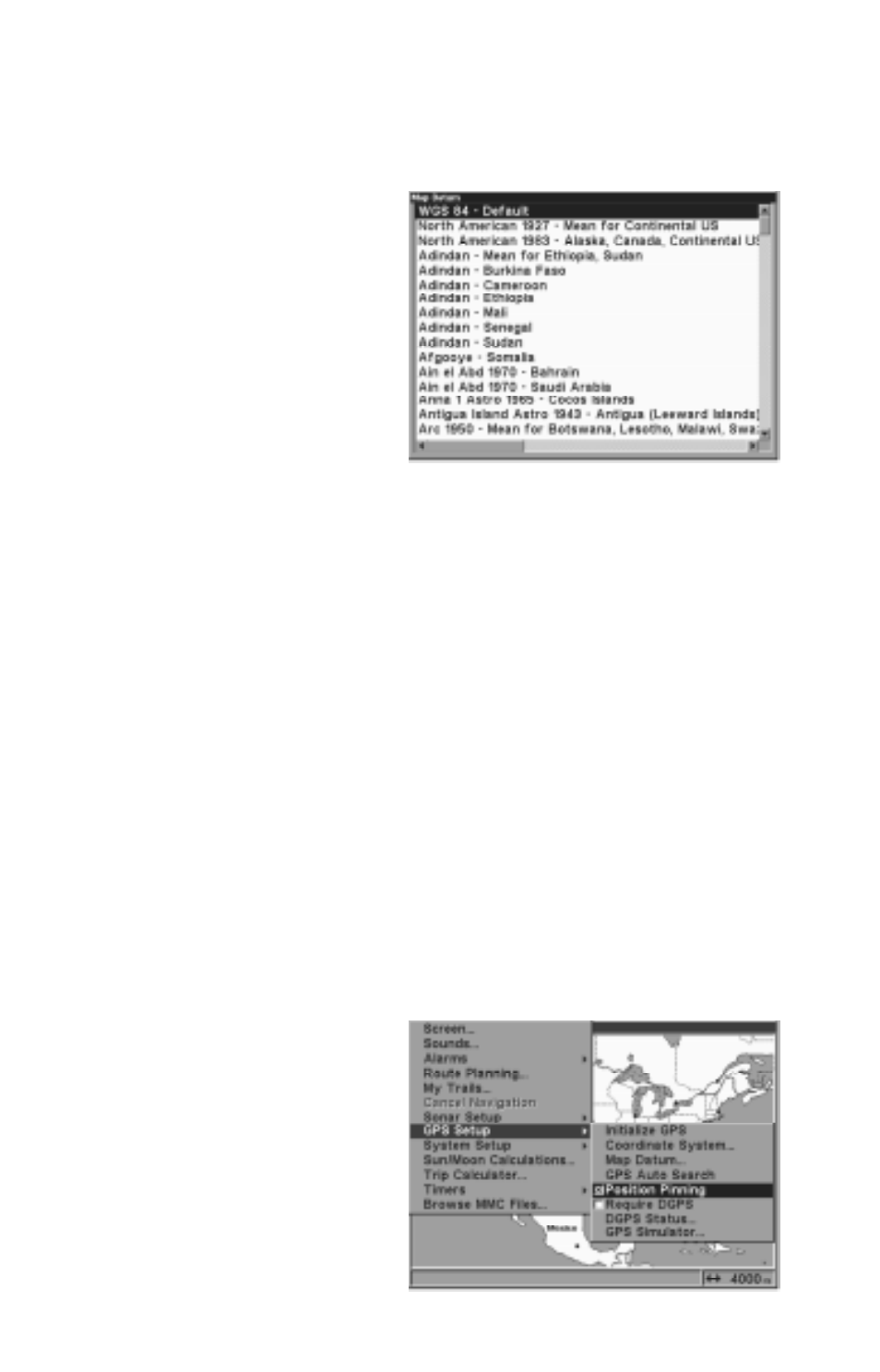 Lowrance electronic LCX-15 MT User Manual | Page 61 / 76