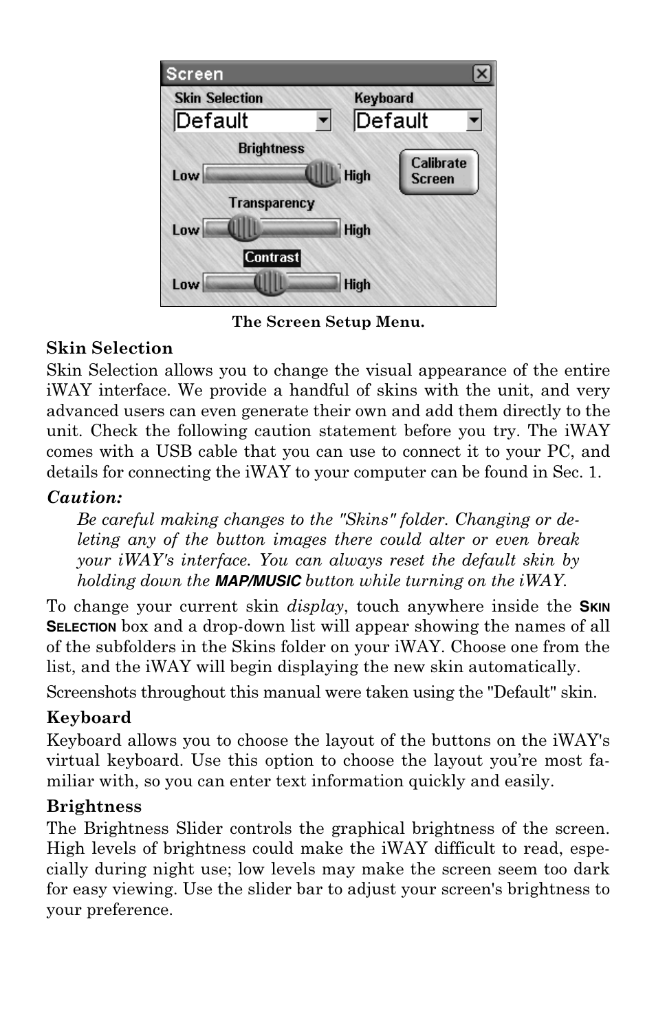 Lowrance electronic IWAY 500C User Manual | Page 46 / 80