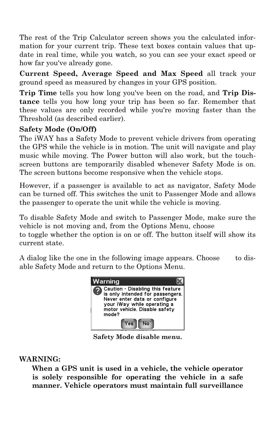 Lowrance electronic iWAY 350C User Manual | Page 43 / 76