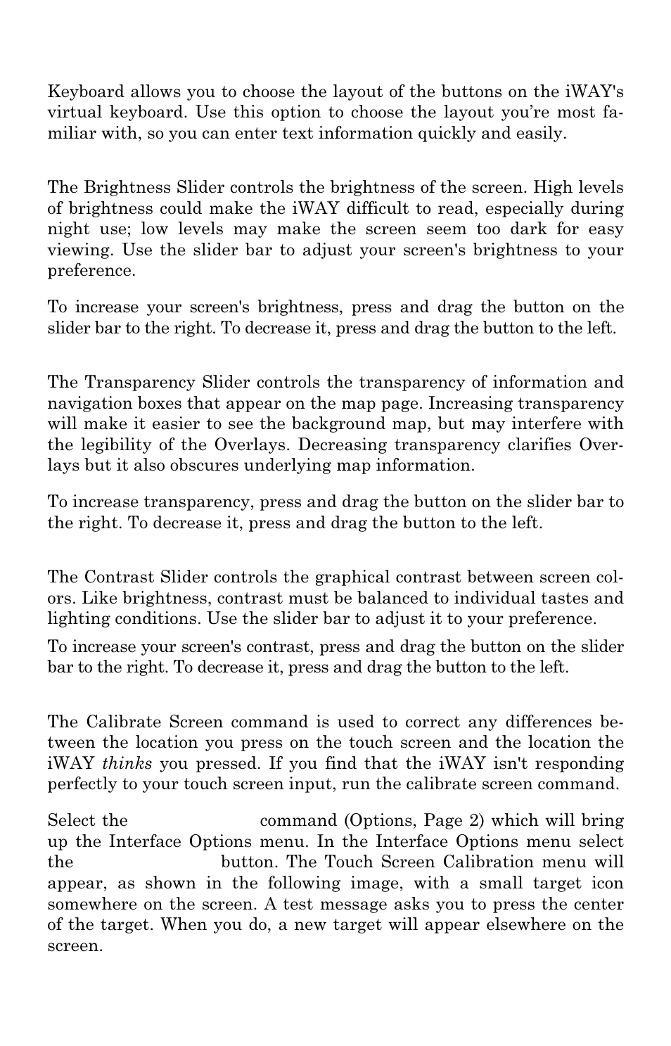 Lowrance electronic iWAY 350C User Manual | Page 46 / 76