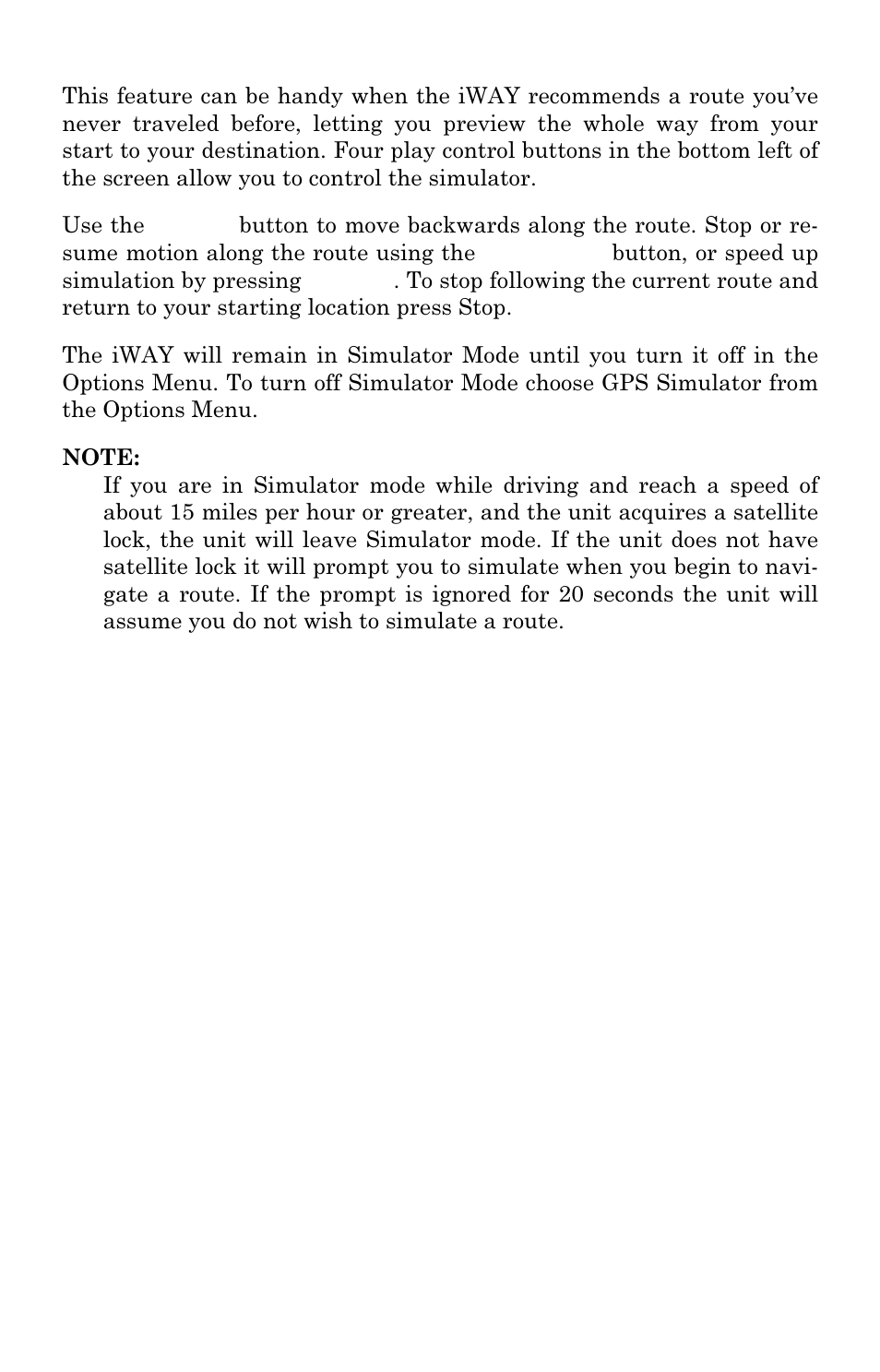 Lowrance electronic iWAY 350C User Manual | Page 52 / 76
