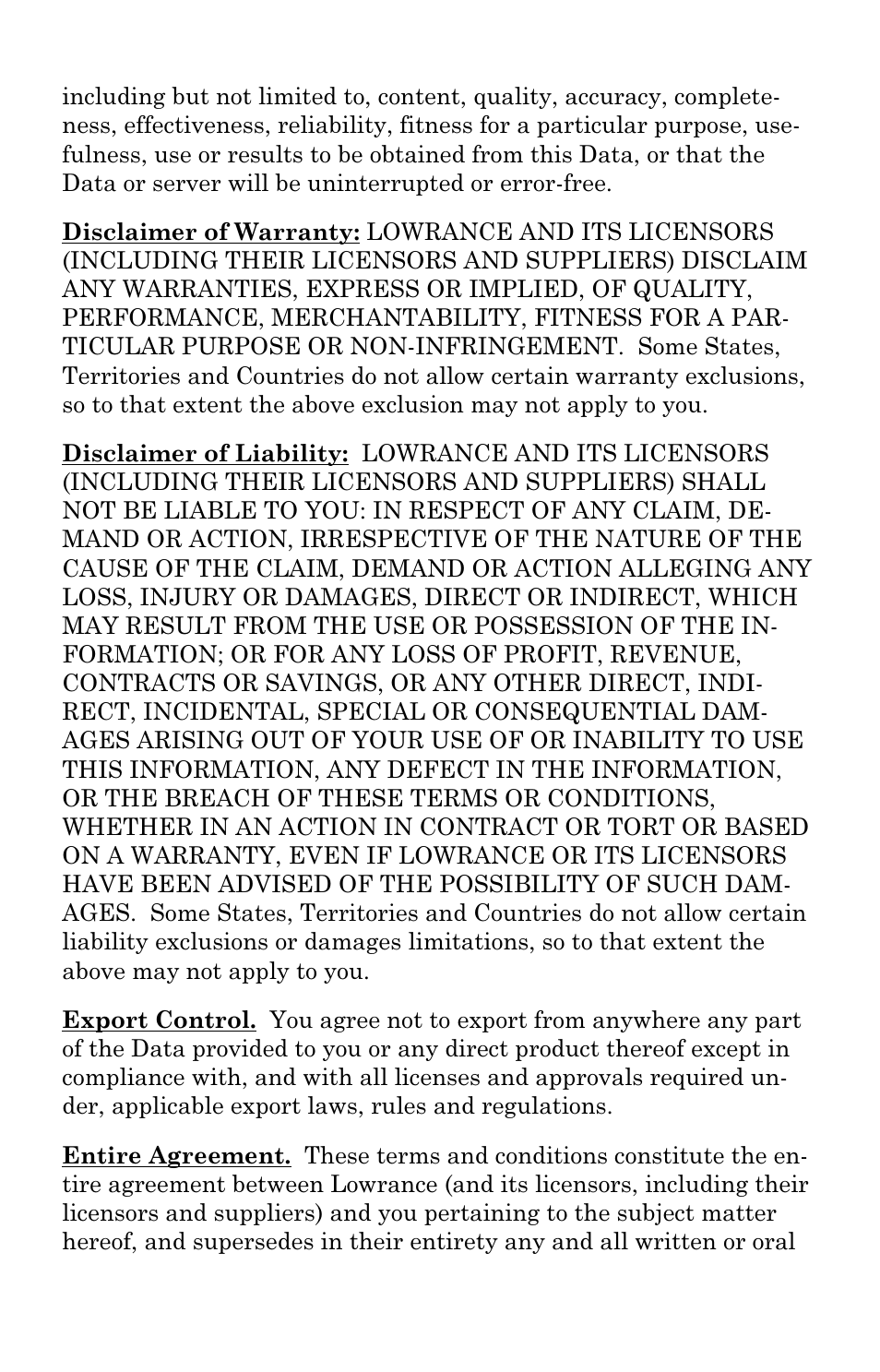 Lowrance electronic iWAY 350C User Manual | Page 71 / 76