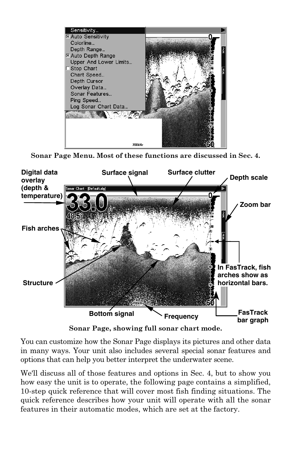 Lowrance electronic LCX-104C User Manual | Page 54 / 200