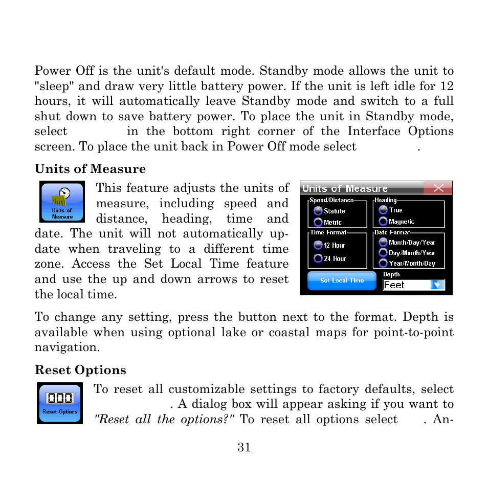 Lowrance electronic Mapping GPS and Multimedia Player User Manual | Page 33 / 60