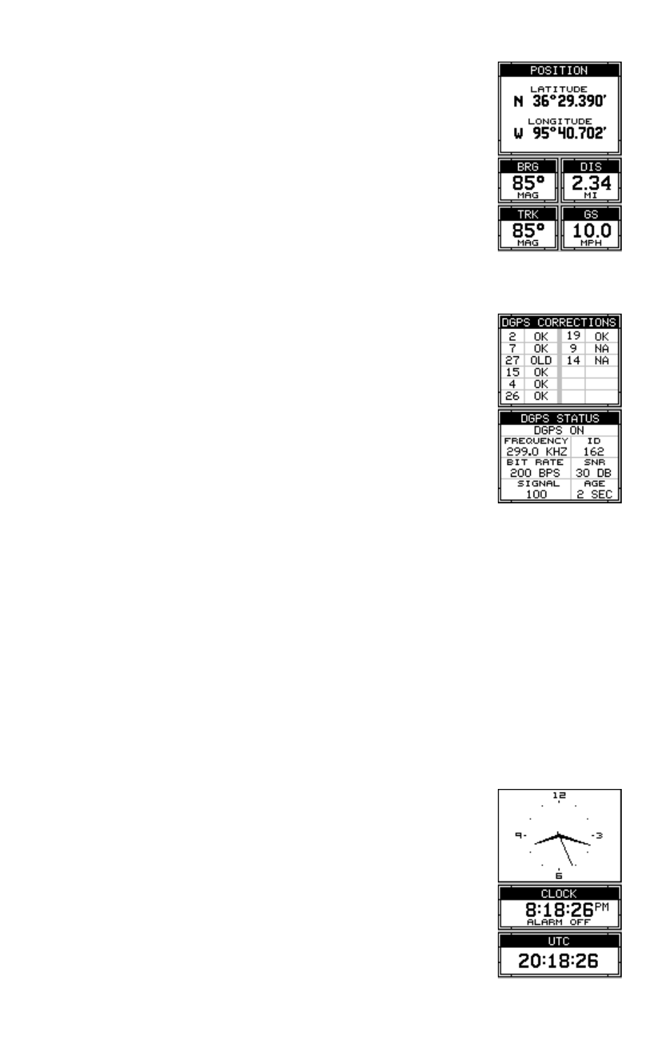 Save trail show trail | Lowrance electronic GlobalMap 100 User Manual | Page 30 / 72