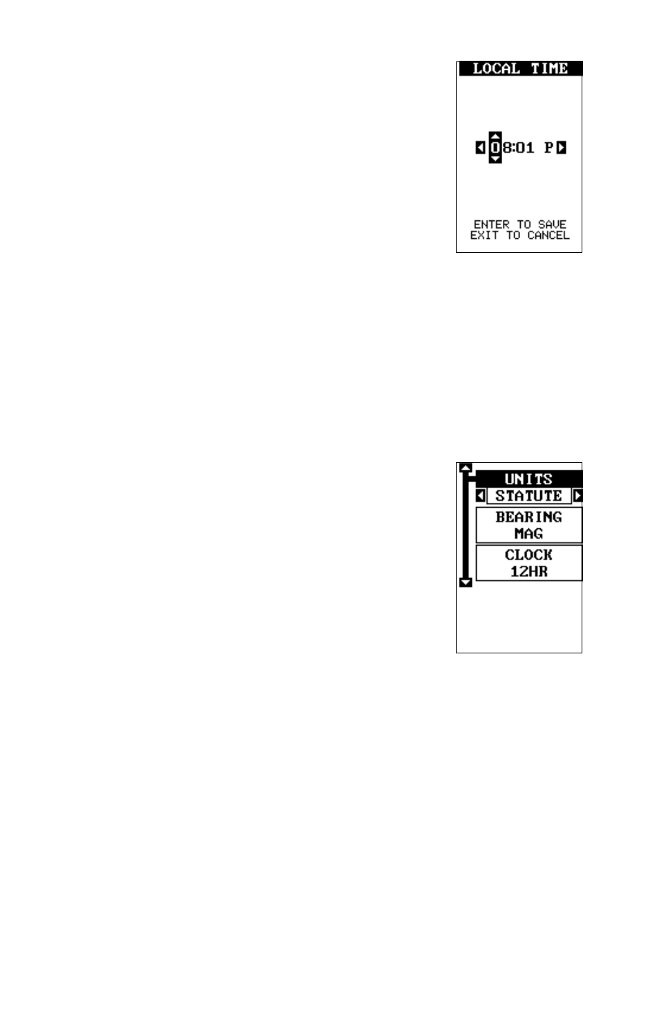 Following a route | Lowrance electronic GlobalMap 100 User Manual | Page 49 / 72