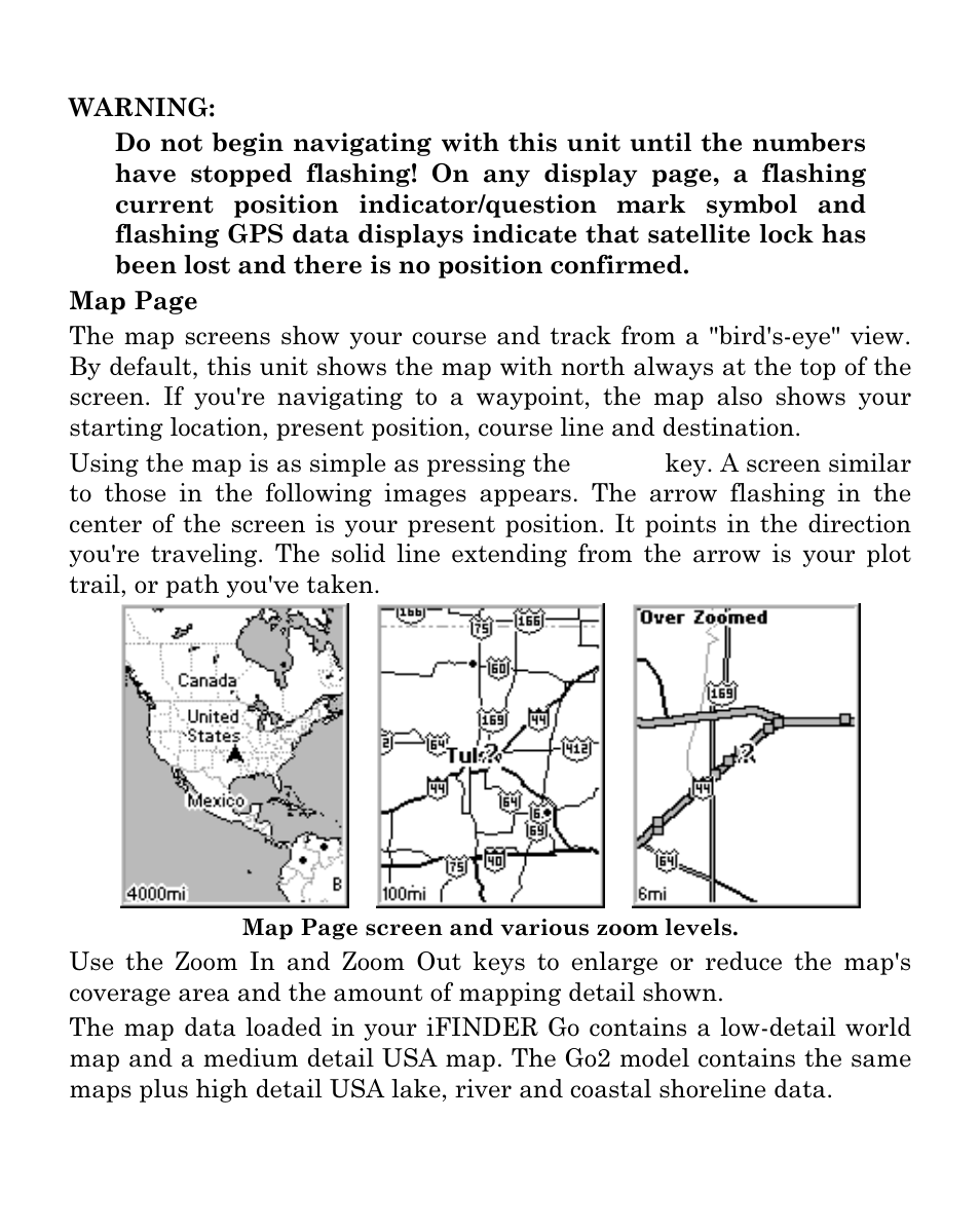 Lowrance electronic iFINDER Go Handheld Mapping GPS Receiver User Manual | Page 8 / 16