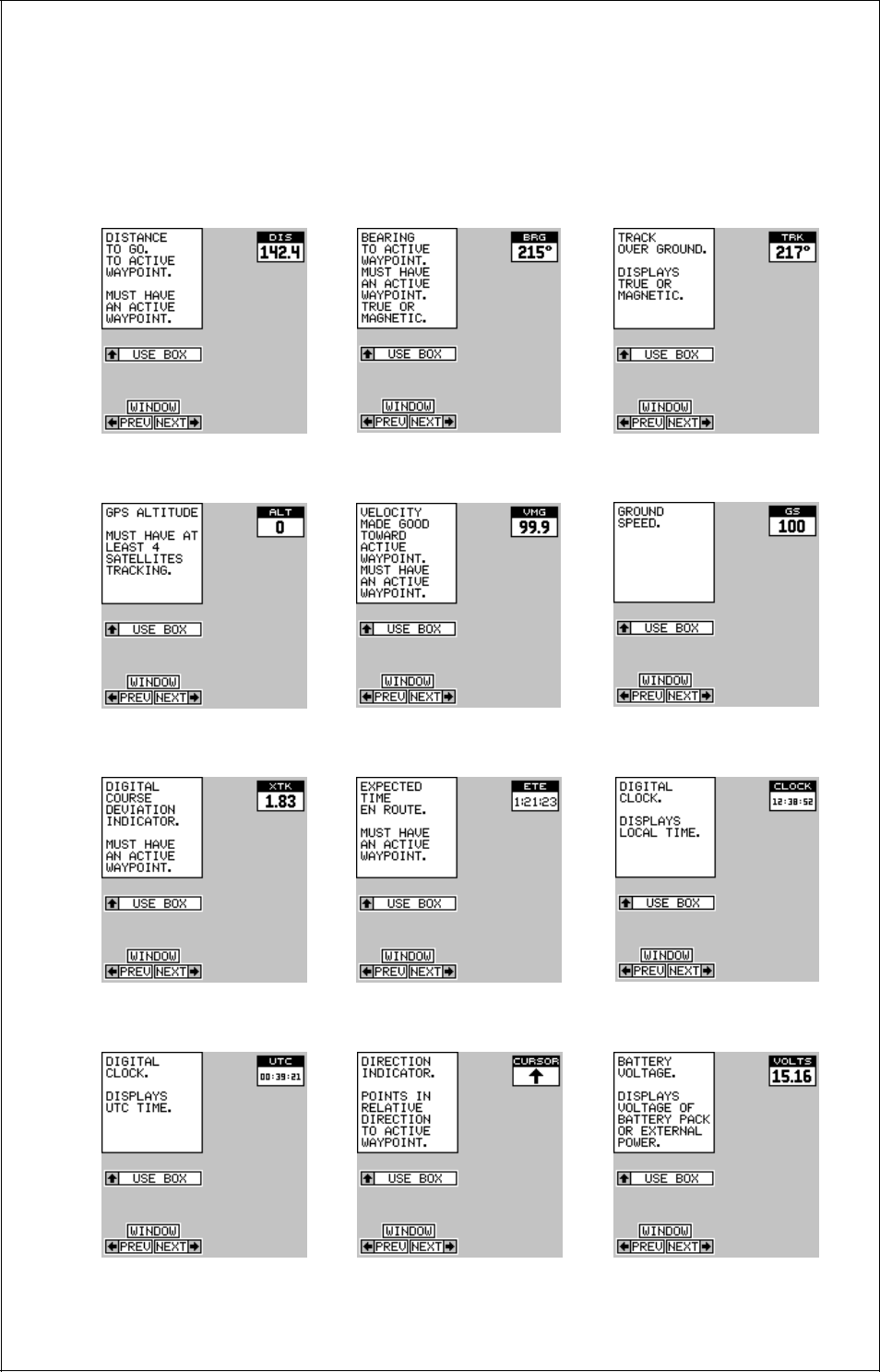 Lowrance electronic GlobalMap 12 User Manual | Page 62 / 72