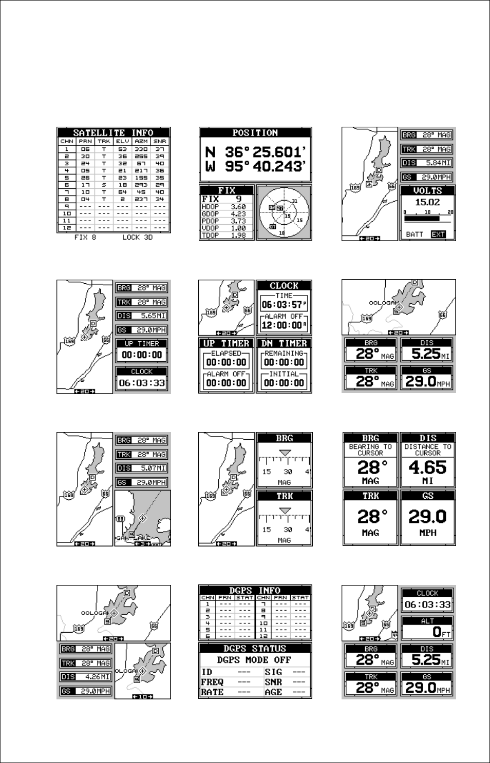 Lowrance electronic GlobalMap 12 User Manual | Page 64 / 72