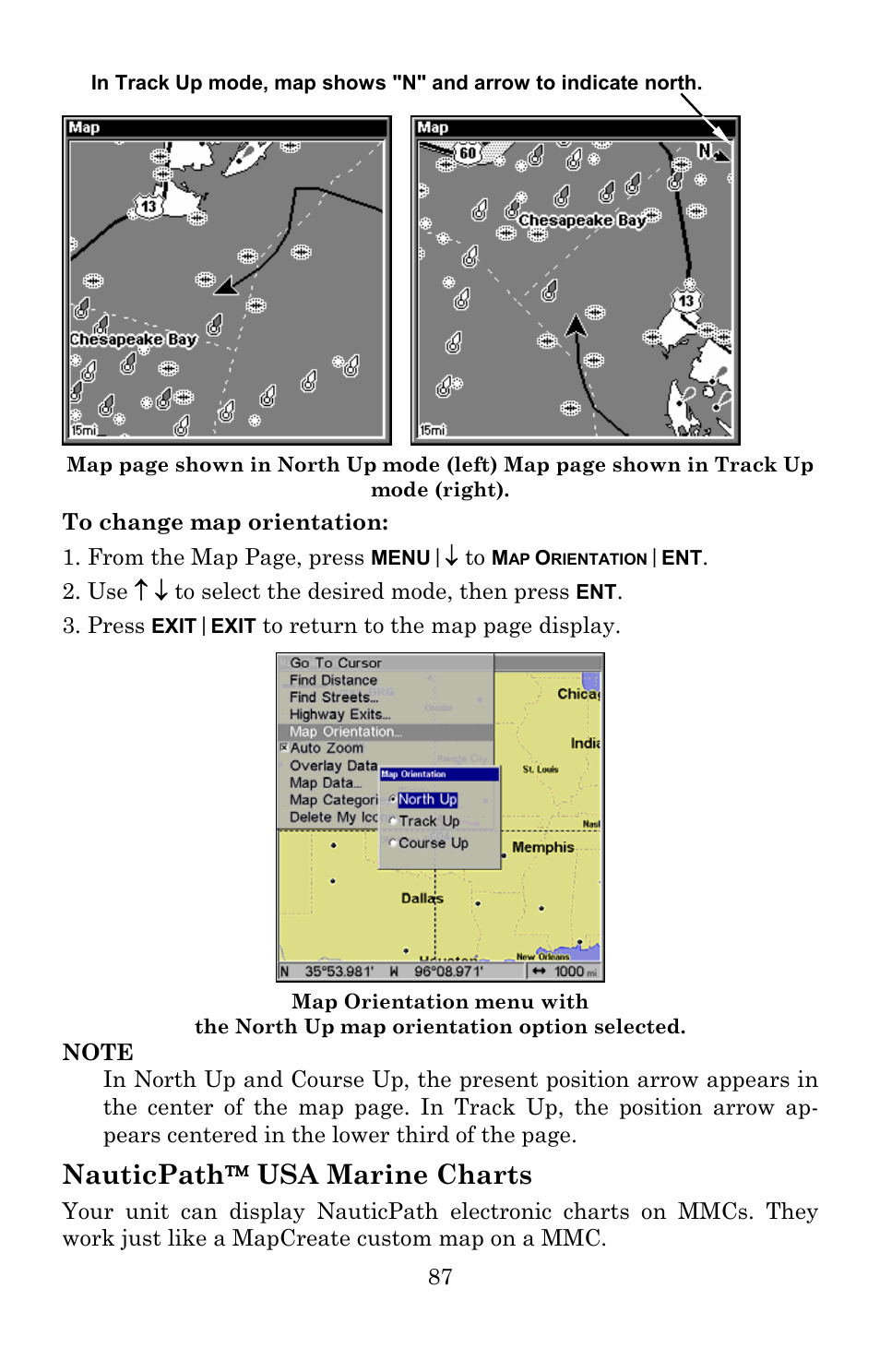 Nauticpath ™ usa marine charts | Lowrance electronic Lowrance GlobalMap 5300C iGPS User Manual | Page 95 / 172