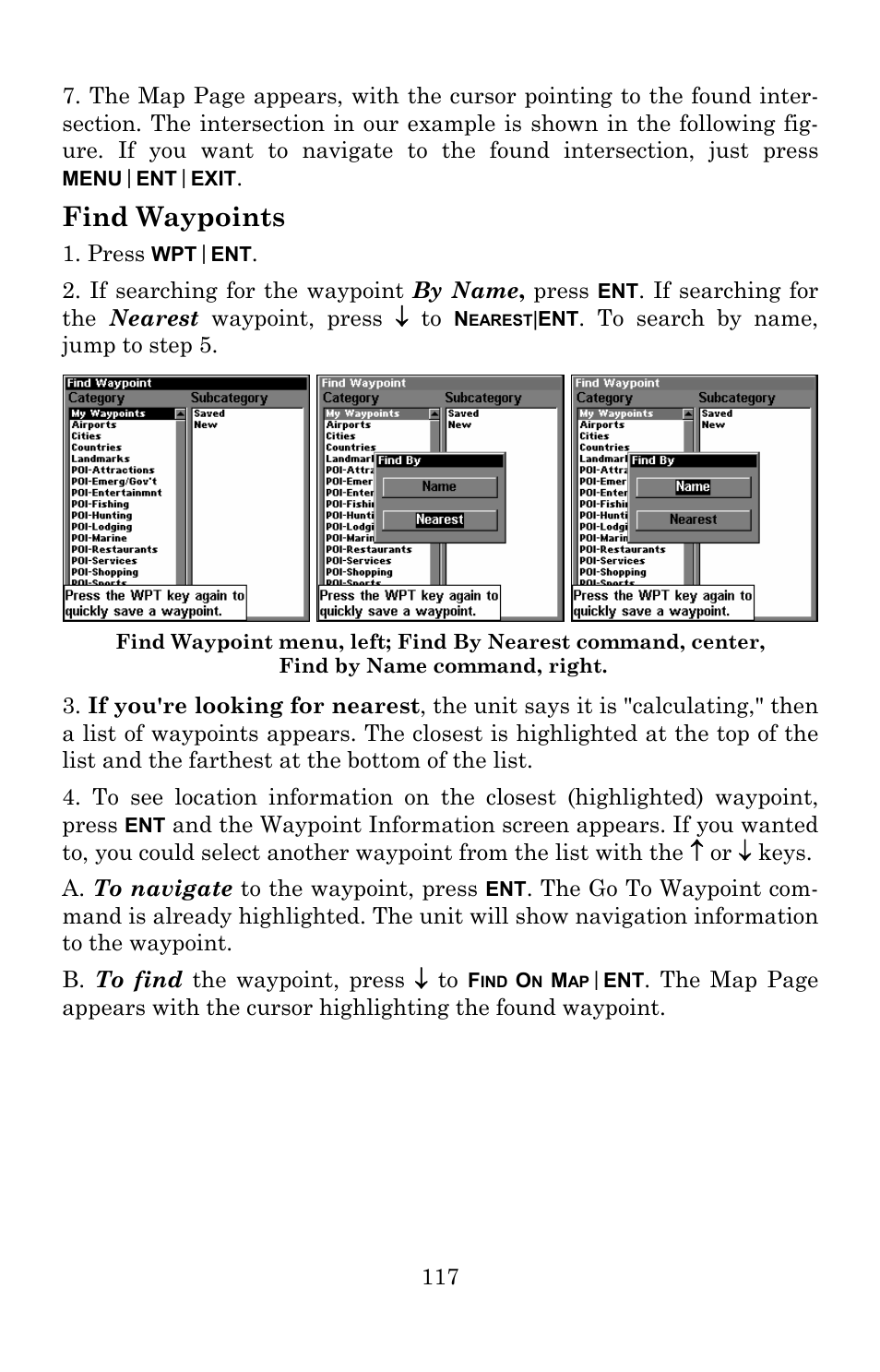 Find waypoints | Lowrance electronic Lowrance GlobalMap 5200C User Manual | Page 123 / 164