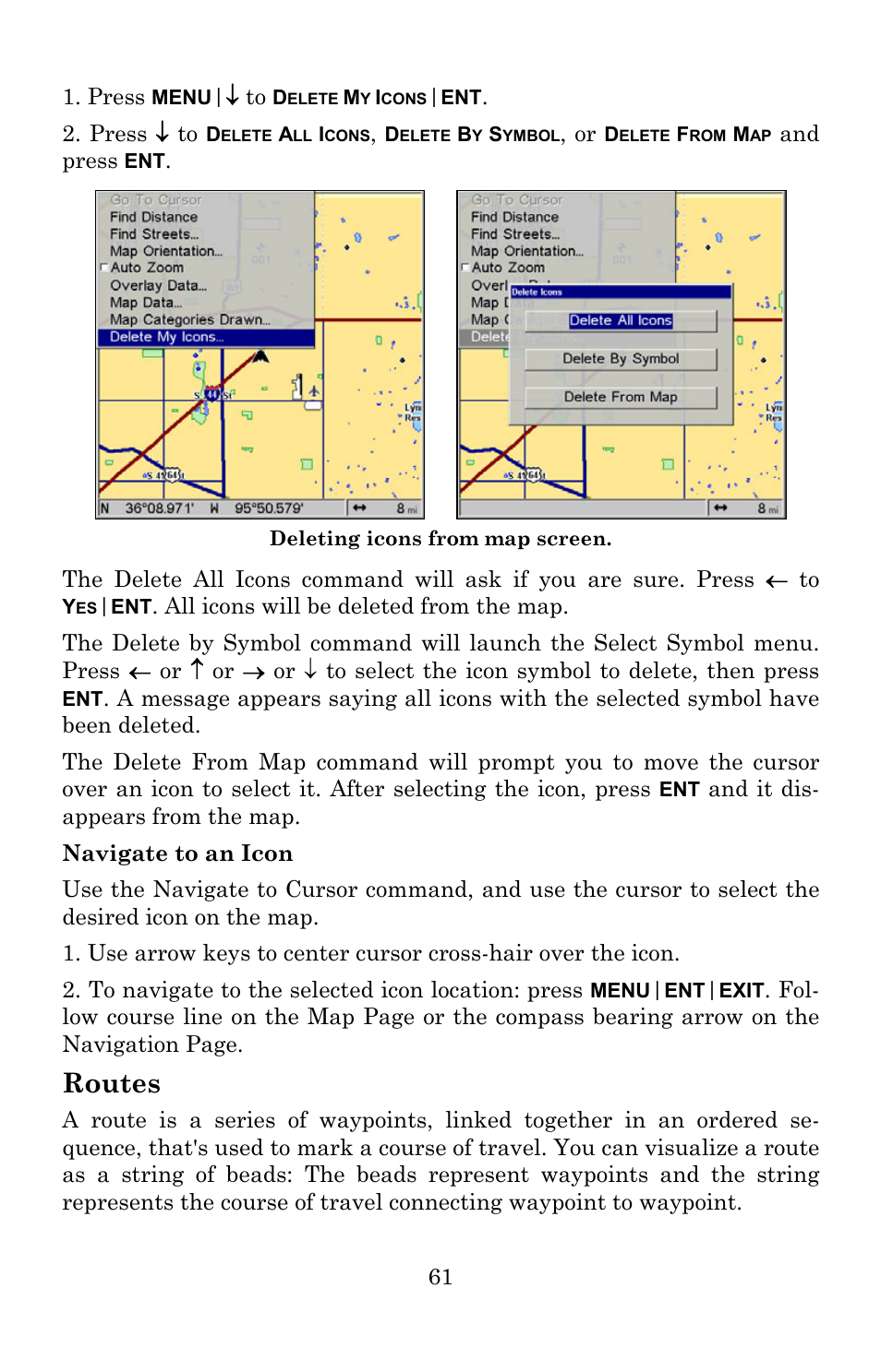 Routes | Lowrance electronic Lowrance GlobalMap 5200C User Manual | Page 67 / 164