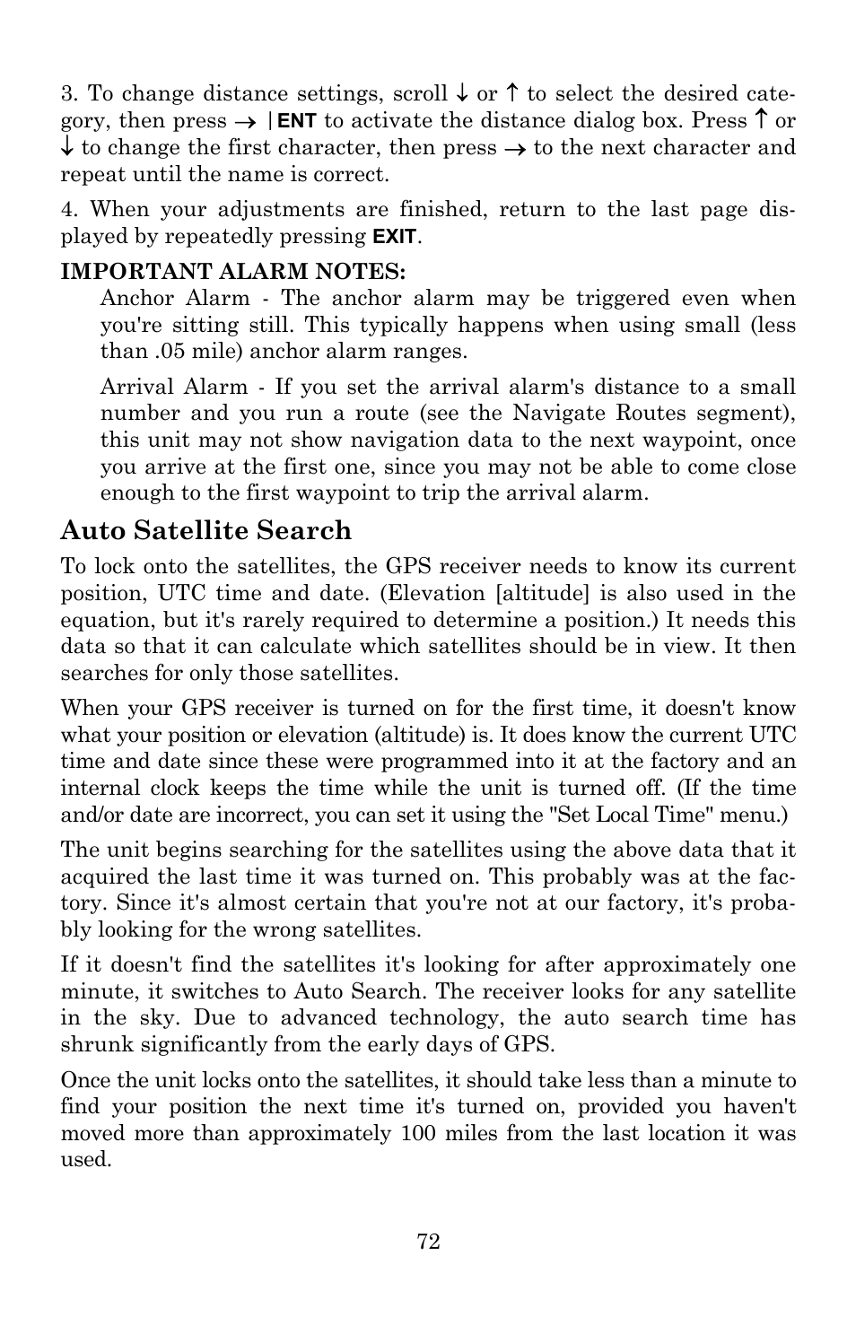 Auto satellite search | Lowrance electronic Lowrance GlobalMap 5200C User Manual | Page 78 / 164