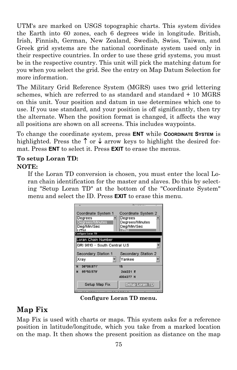 Map fix | Lowrance electronic Lowrance GlobalMap 5200C User Manual | Page 81 / 164