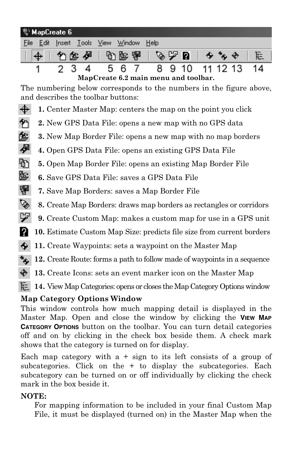 Lowrance electronic MapCreate 6 User Manual | Page 34 / 80