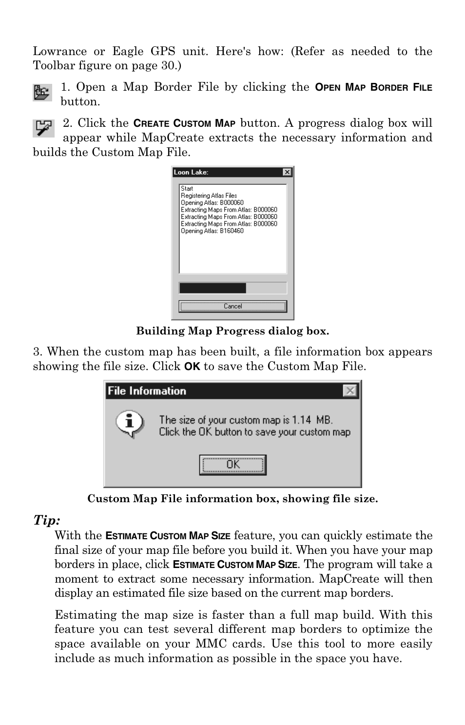 Lowrance electronic MapCreate 6 User Manual | Page 45 / 80