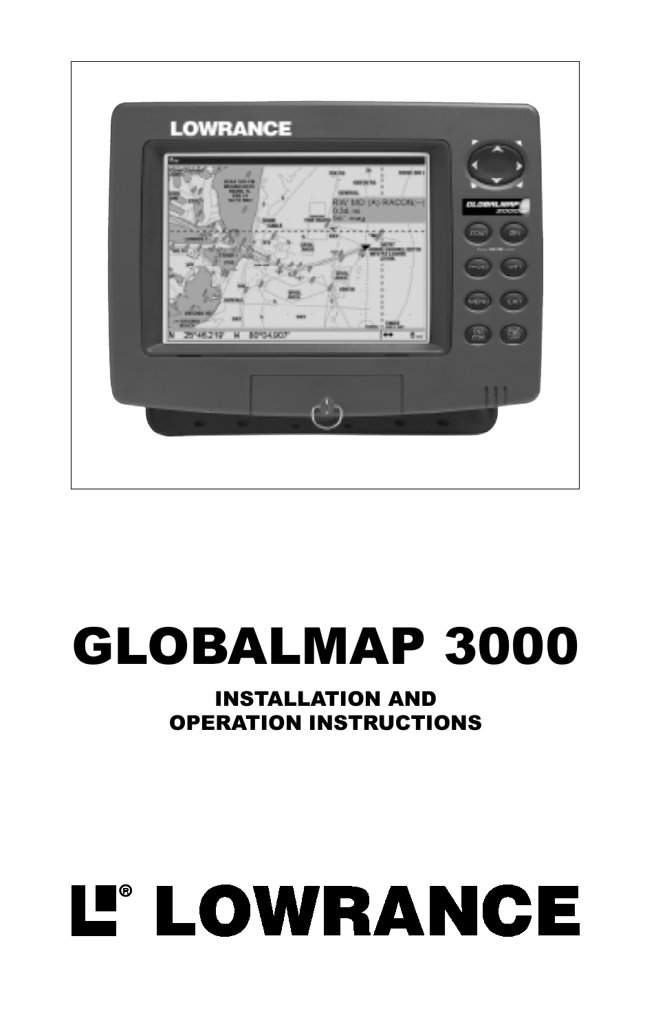 Lowrance electronic GLOBALMAP 3000 User Manual | 56 pages