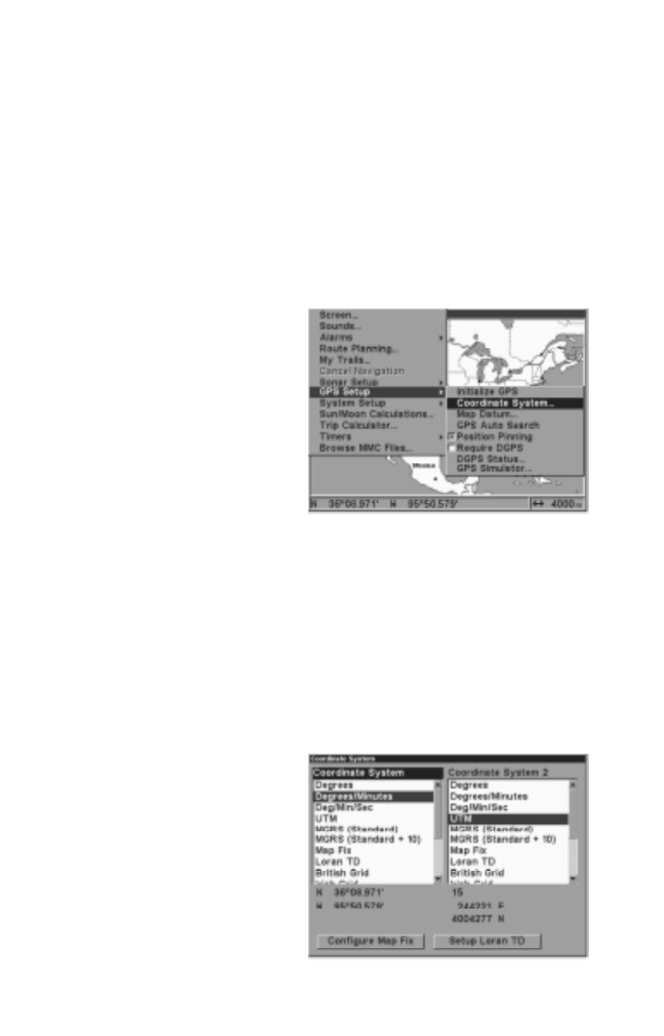 Lowrance electronic GLOBALMAP 3000 User Manual | Page 37 / 56